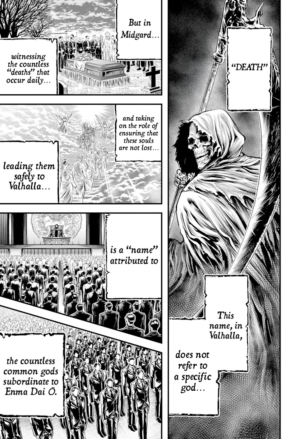 Record of Ragnarok Forbidden Side-Story: Gods' Apocalypse Chapter 23 page 1 - Chapter 23: The Grim Reaper's Scythe