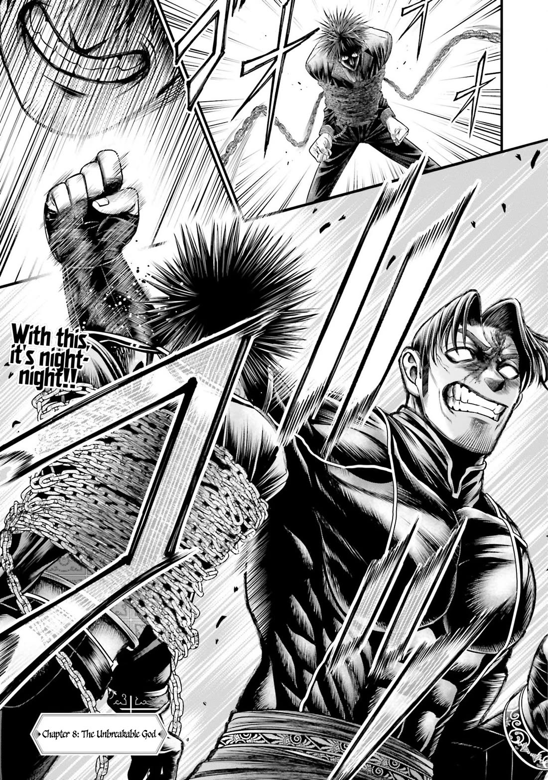 Record of Ragnarok Forbidden Side-Story: Gods' Apocalypse Chapter 8 page 1 - Chapter 8: The Unbreakable God