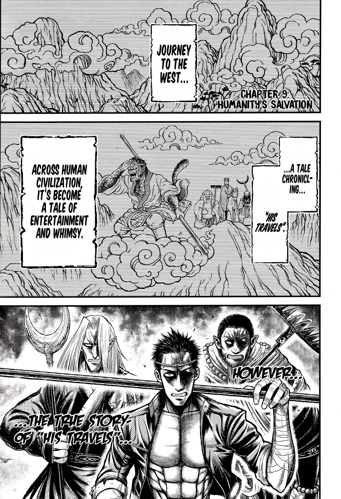 Record of Ragnarok Forbidden Side-Story: Gods' Apocalypse Chapter 9 page 1 - Chapter 9: Humanity’s Salvation