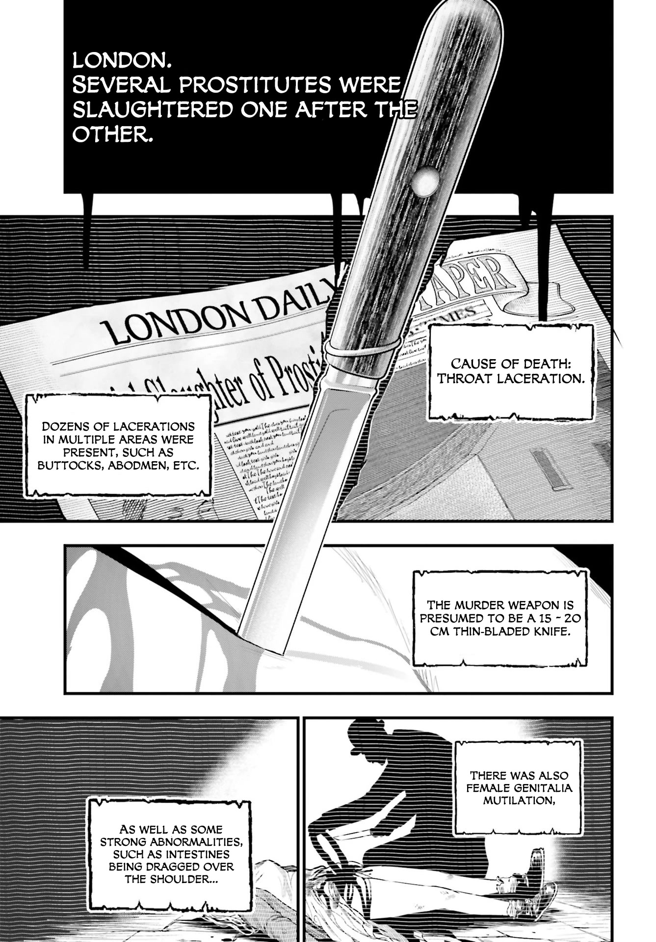 Record of Ragnarok: Jack the Ripper Case Files Chapter 1 page 6 - Chapter 1