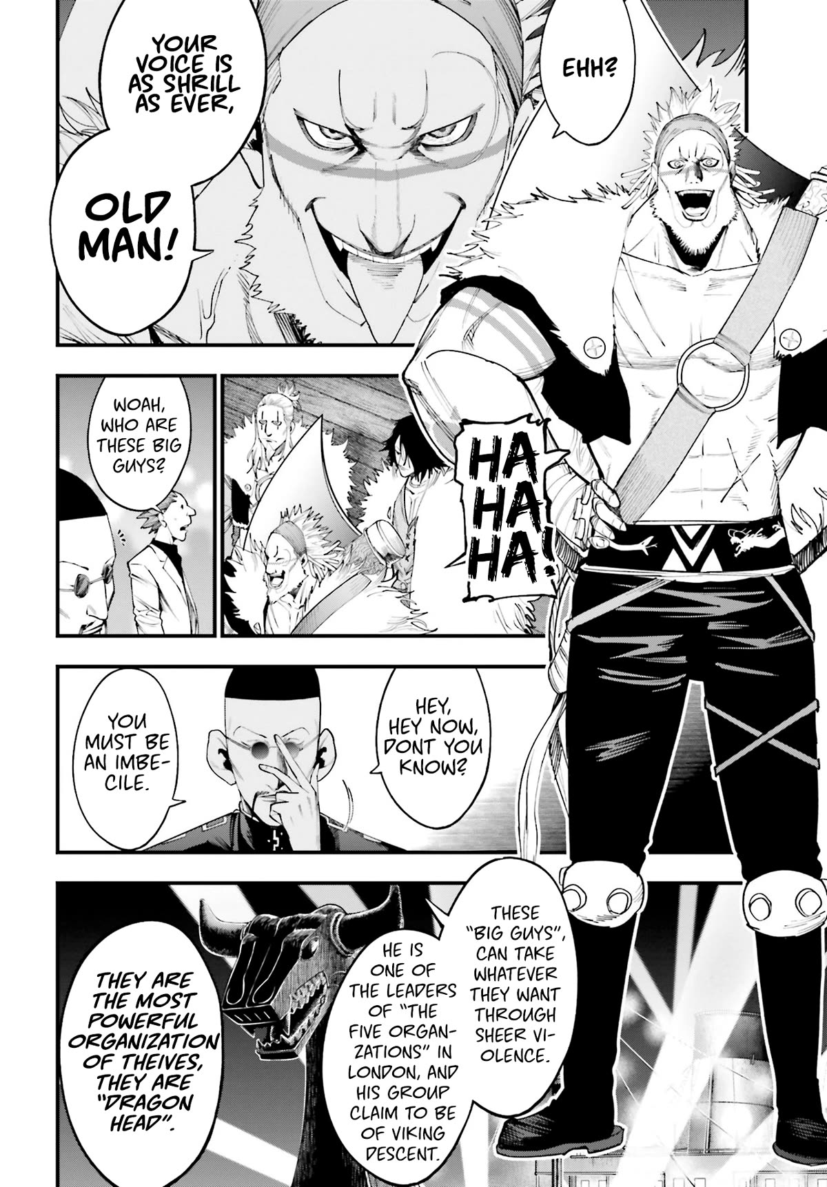 Record of Ragnarok: Jack the Ripper Case Files Chapter 16 page 6 - Chapter 16: The Five Major Organizations Part-2