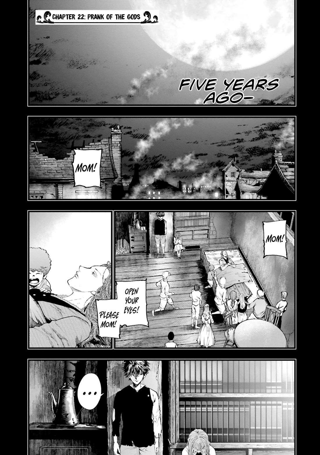 Record of Ragnarok: Jack the Ripper Case Files Chapter 22 page 1 - Chapter 22: Prank of the Gods