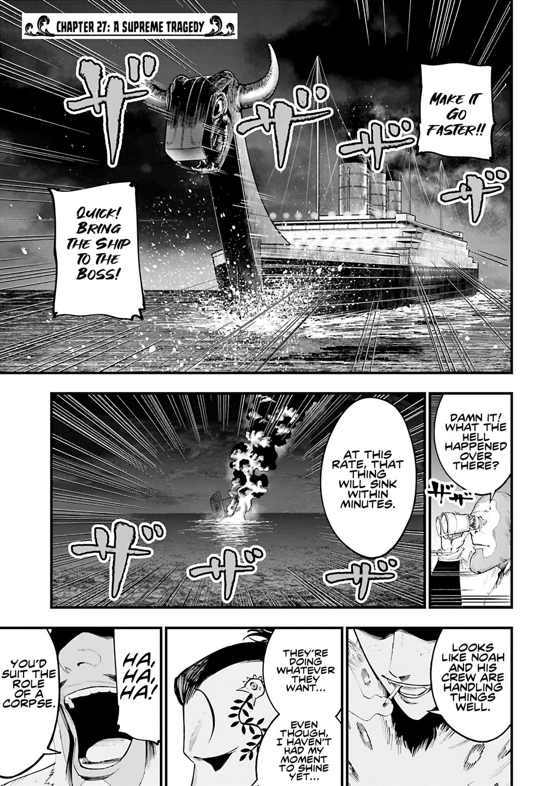 Record of Ragnarok: Jack the Ripper Case Files Chapter 27 page 1 - Chapter 27: A Supreme Tragedy