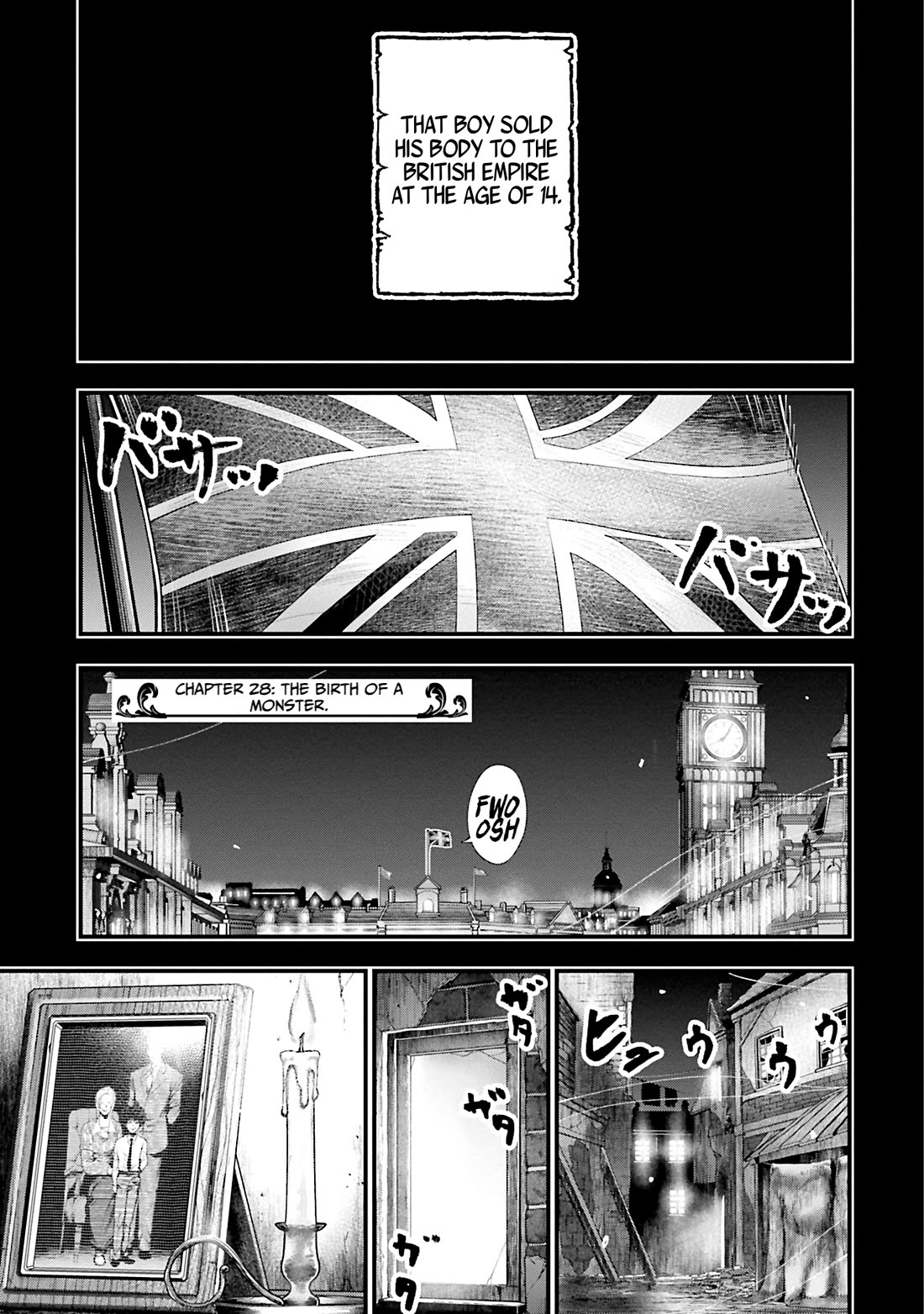 Record of Ragnarok: Jack the Ripper Case Files Chapter 28 page 1 - Chapter 28: The Birth of a Monster