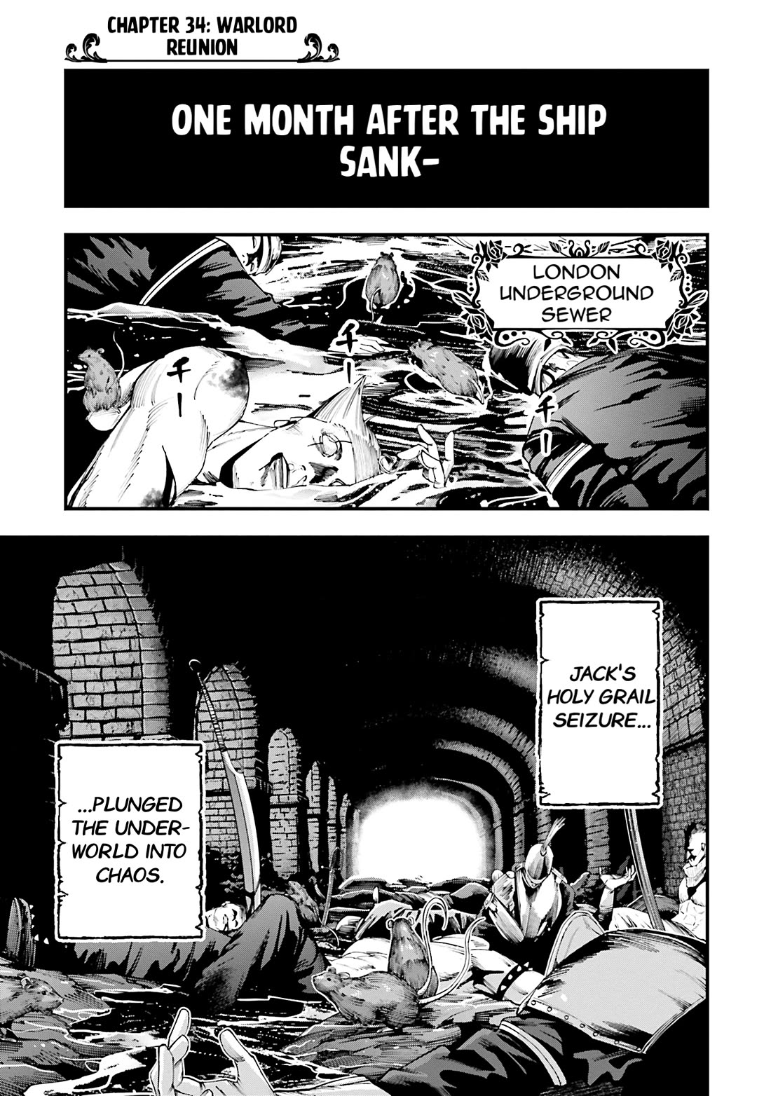 Record of Ragnarok: Jack the Ripper Case Files Chapter 34 page 1 - Chapter 34: Warlord Reunion