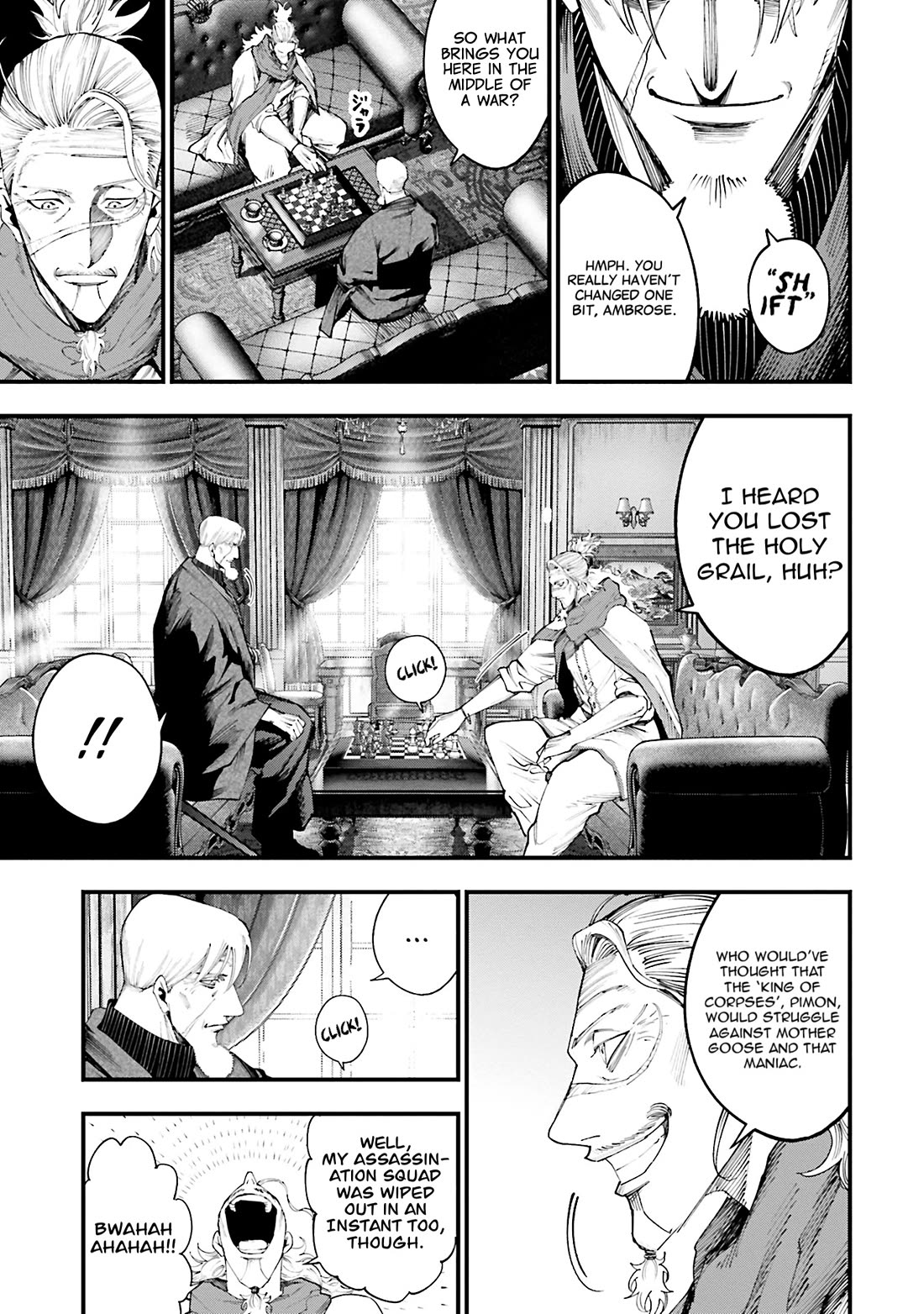 Record of Ragnarok: Jack the Ripper Case Files Chapter 35 page 6 - Chapter 35: The Three Generals