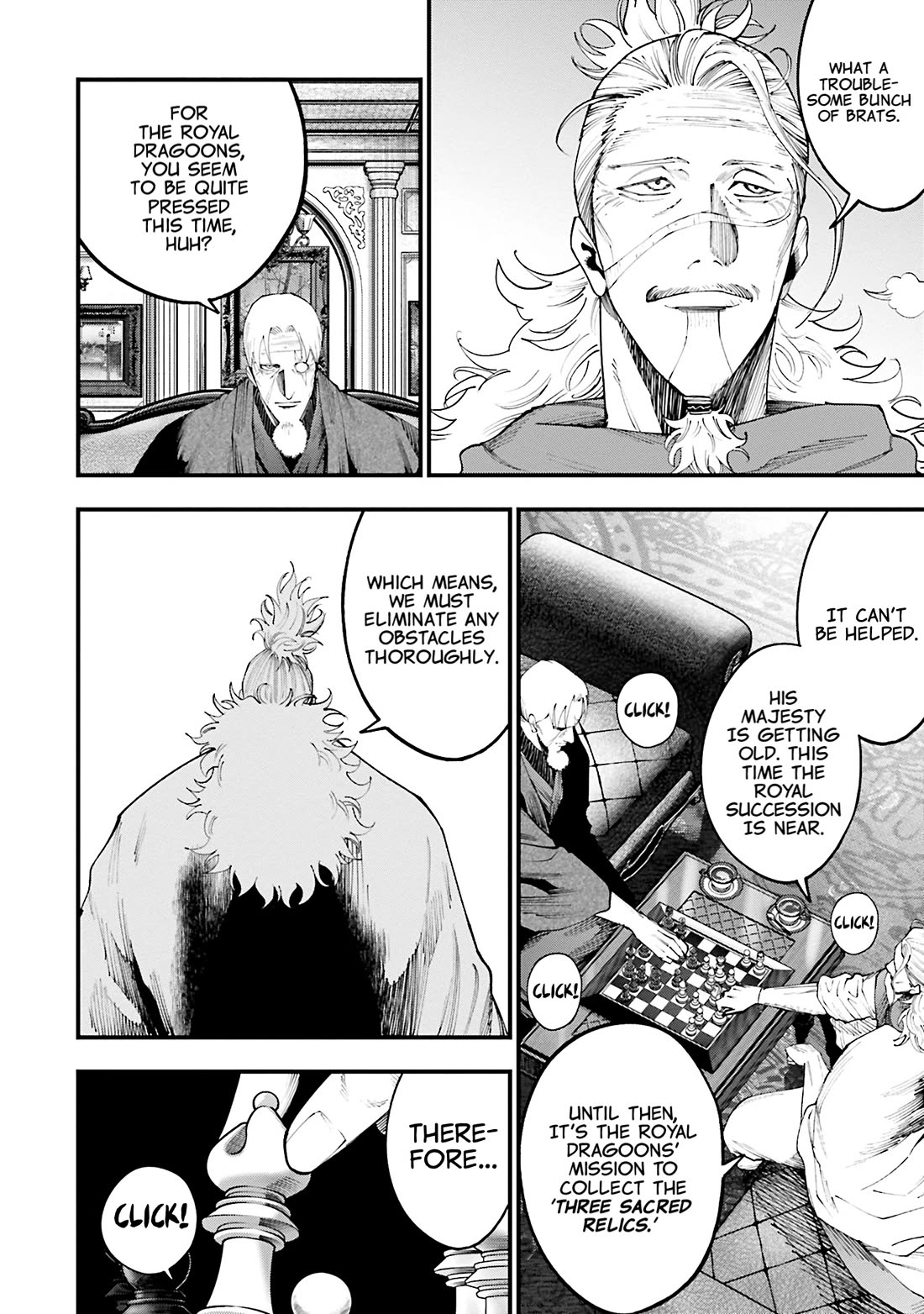 Record of Ragnarok: Jack the Ripper Case Files Chapter 35 page 7 - Chapter 35: The Three Generals