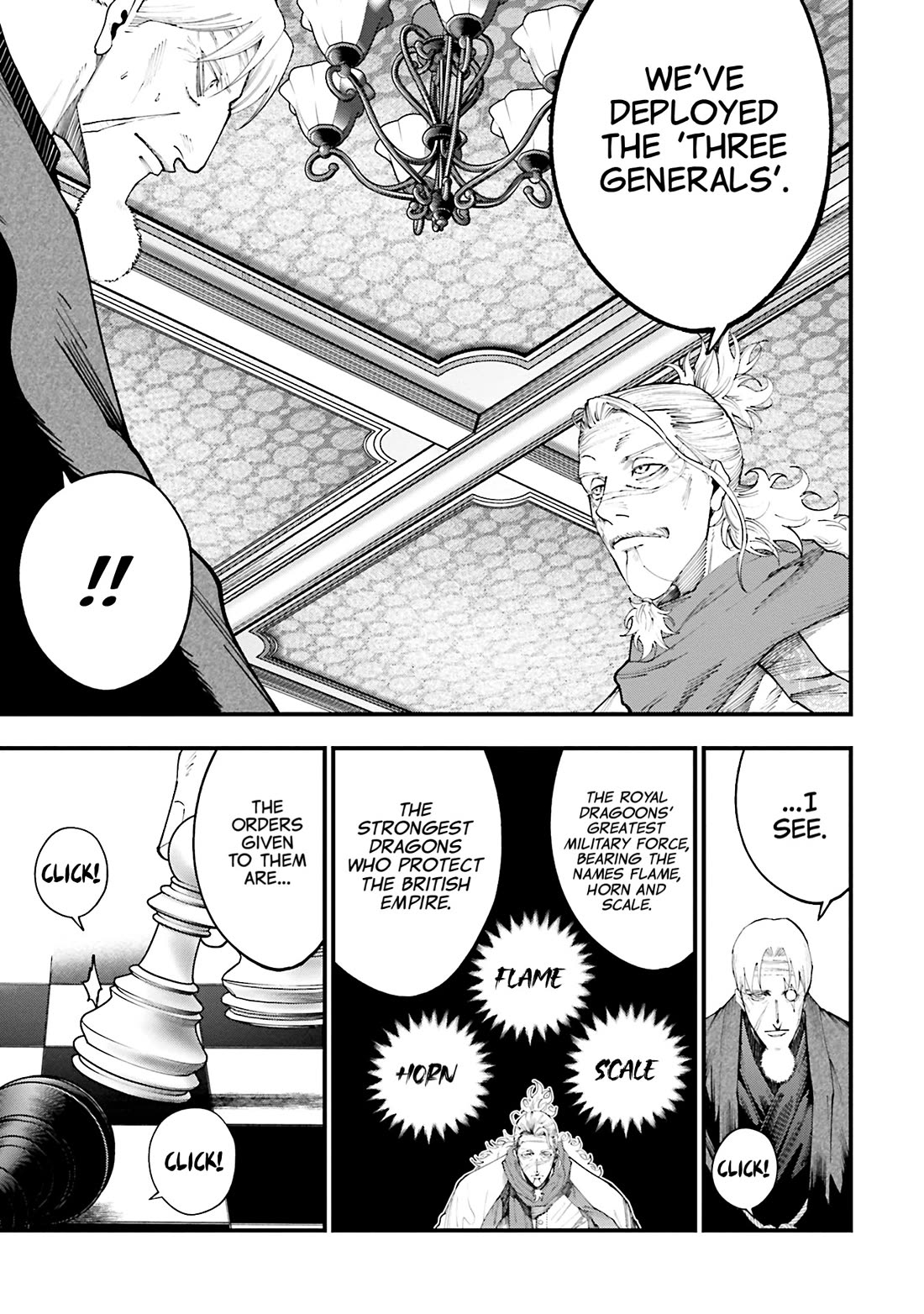 Record of Ragnarok: Jack the Ripper Case Files Chapter 35 page 8 - Chapter 35: The Three Generals