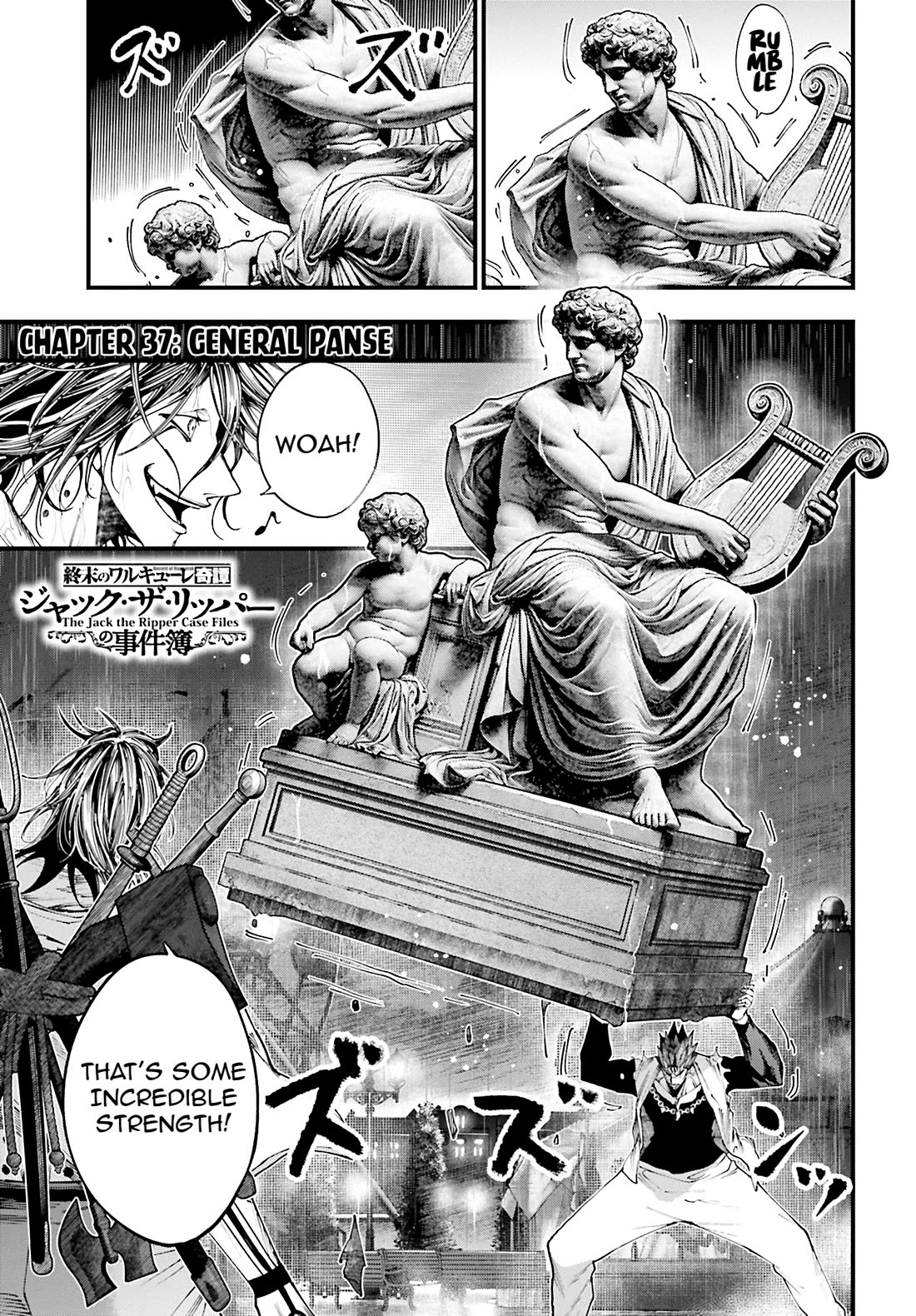 Record of Ragnarok: Jack the Ripper Case Files Chapter 37 page 1 - Chapter 37: General Panse