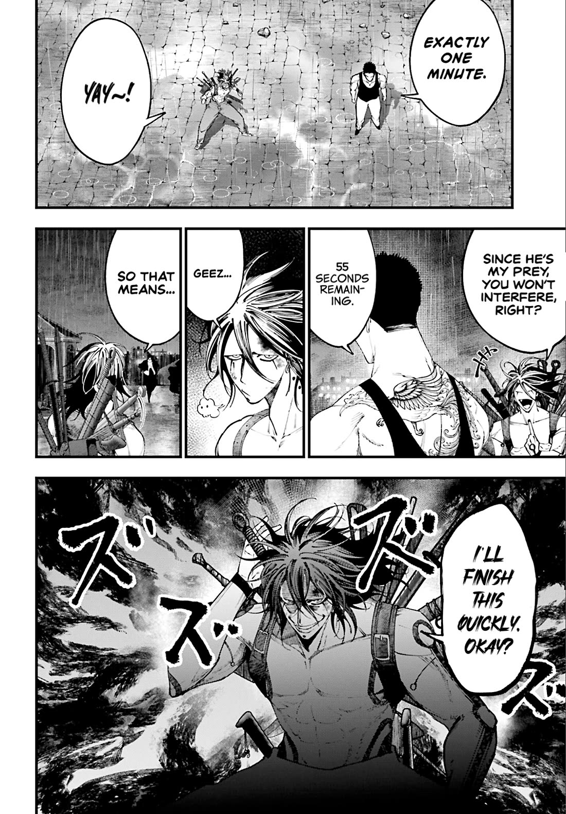 Record of Ragnarok: Jack the Ripper Case Files Chapter 39 page 2 - Chapter 39: One-Minute Death Match