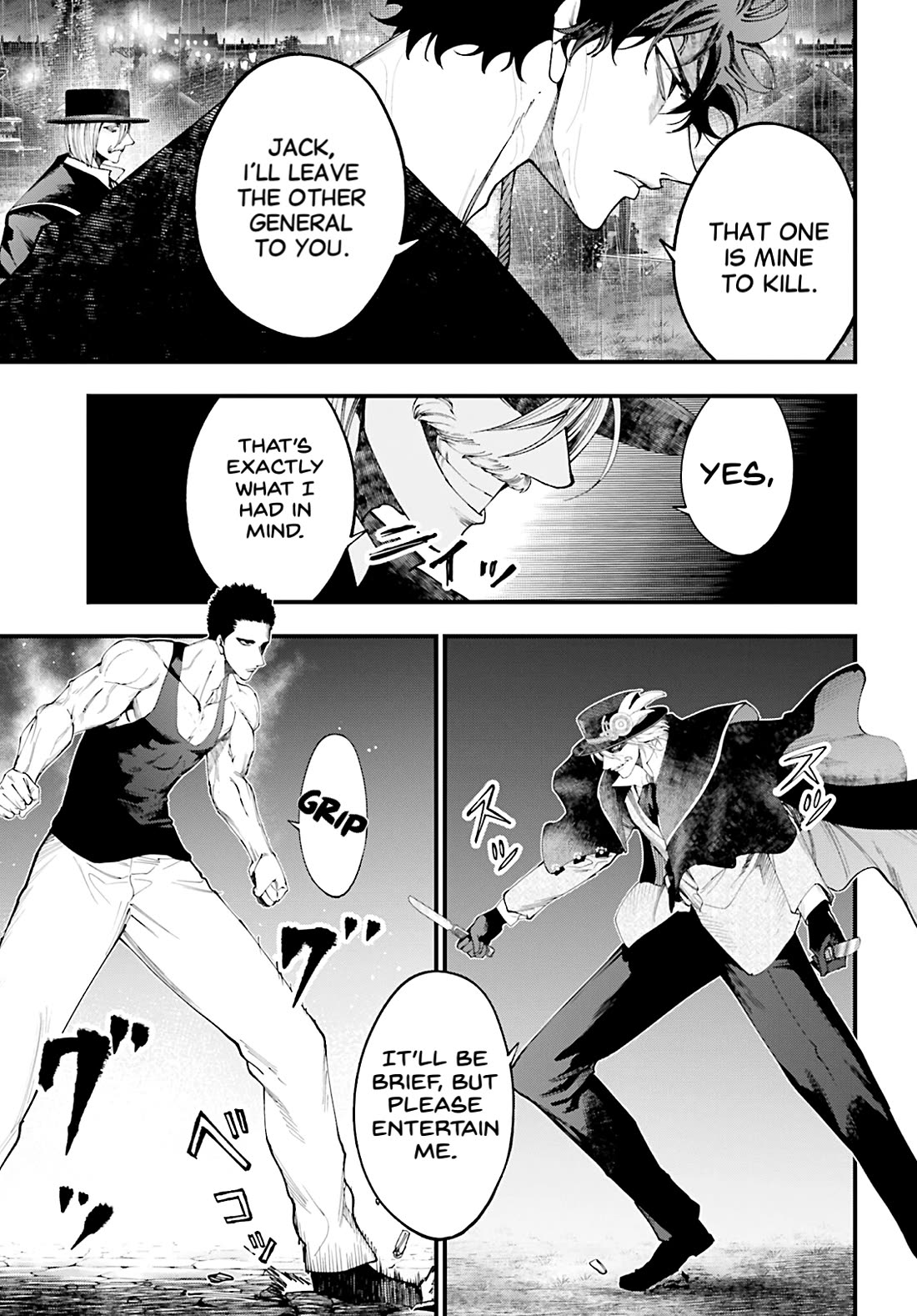 Record of Ragnarok: Jack the Ripper Case Files Chapter 39 page 3 - Chapter 39: One-Minute Death Match