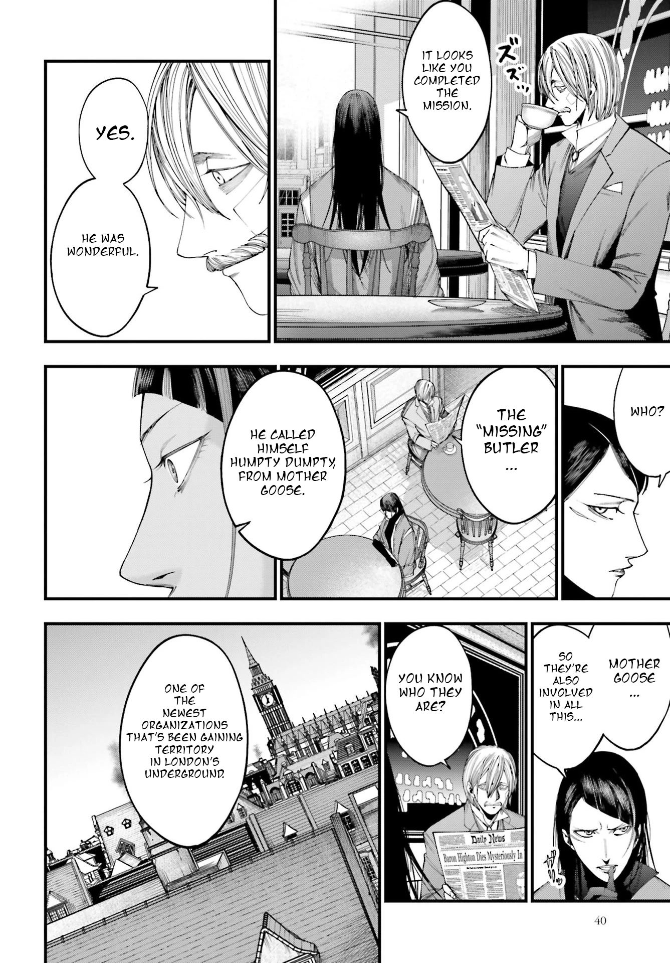 Record of Ragnarok: Jack the Ripper Case Files Chapter 4 page 34 - Chapter 4: The Knight of Gluttony Part 3