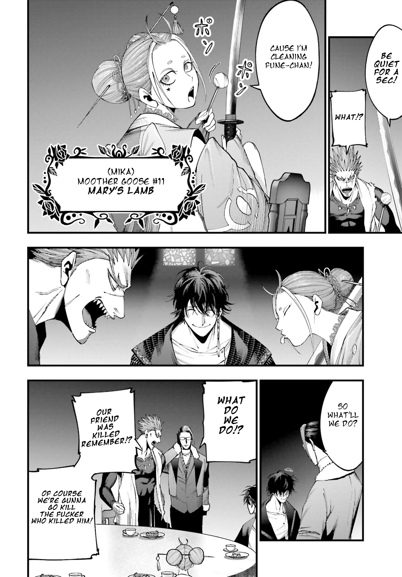 Record of Ragnarok: Jack the Ripper Case Files Chapter 4 page 40 - Chapter 4: The Knight of Gluttony Part 3