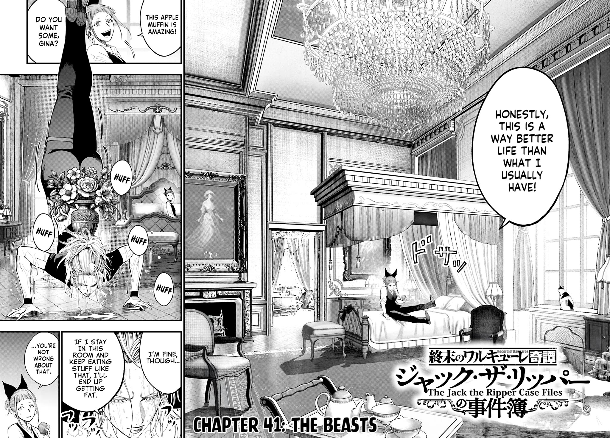 Record of Ragnarok: Jack the Ripper Case Files Chapter 41 page 2 - Chapter 41: The Beasts