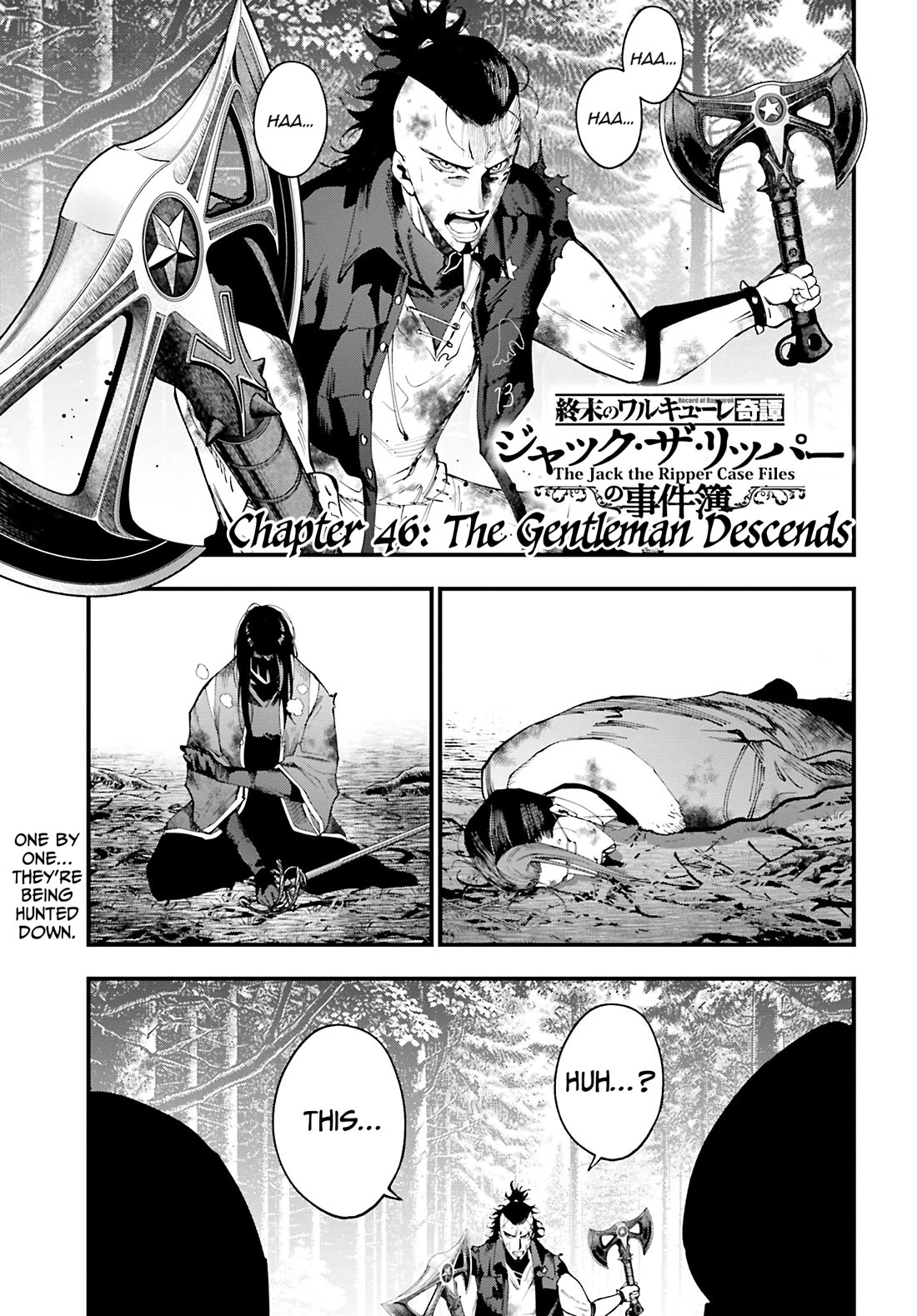 Record of Ragnarok: Jack the Ripper Case Files Chapter 46 page 1 - Chapter 46: The Gentleman Descends