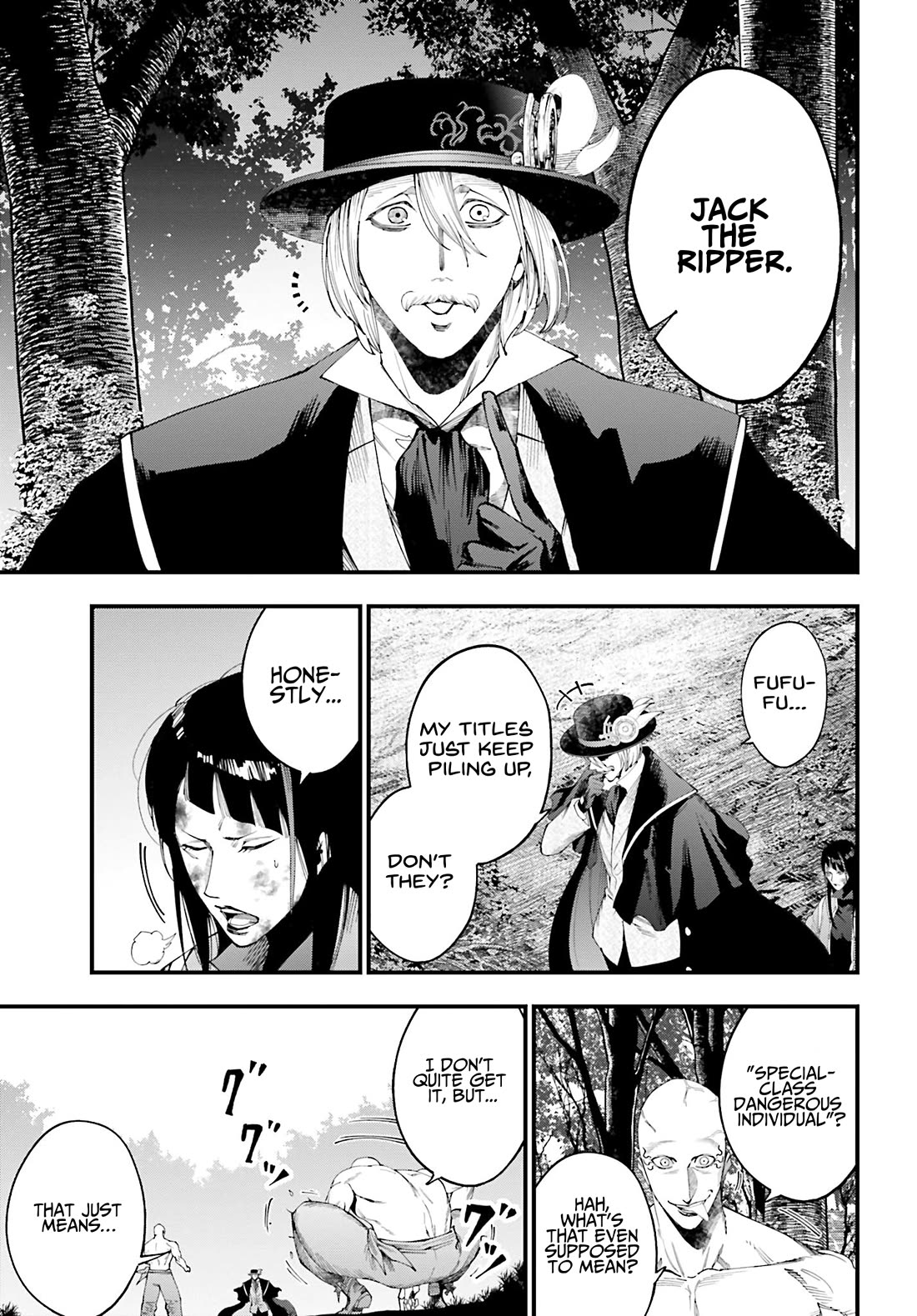Record of Ragnarok: Jack the Ripper Case Files Chapter 47 page 4 - Chapter 47: Coward