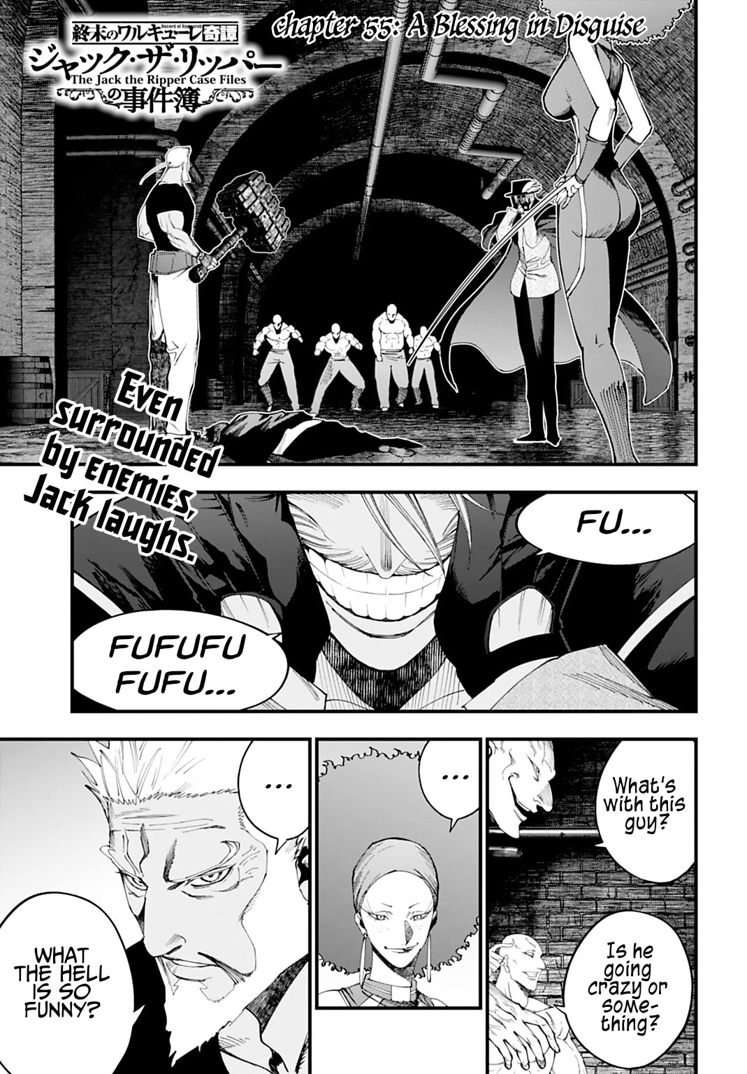 Record of Ragnarok: Jack the Ripper Case Files Chapter 55 page 1 - Chapter 55: A Blessing in Disguise