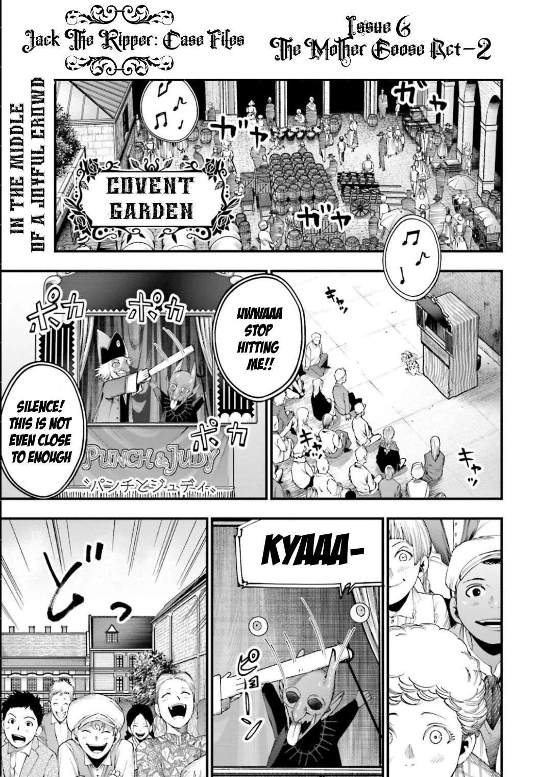Record of Ragnarok: Jack the Ripper Case Files Chapter 6 page 1 - Chapter 6: Mother Goose Act-2