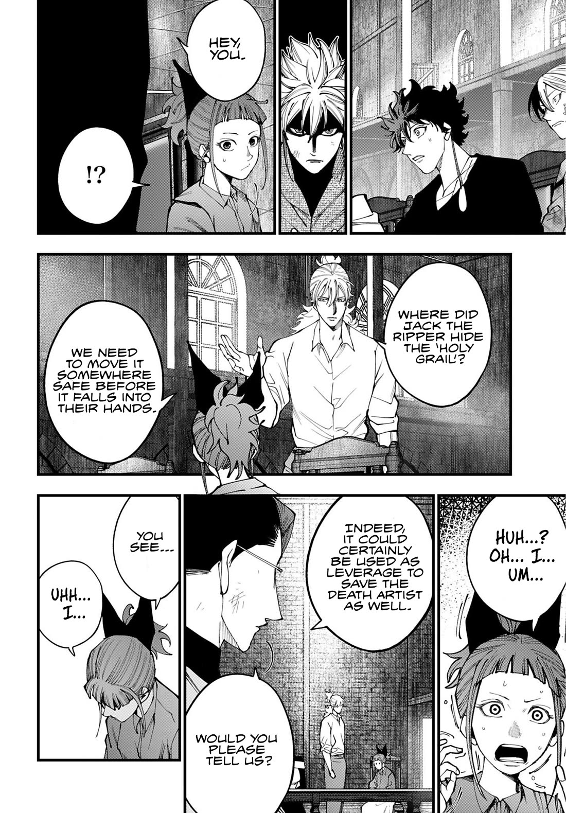 Record of Ragnarok: Jack the Ripper Case Files Chapter 74 page 14 - Chapter 74: The Shadow's Identity