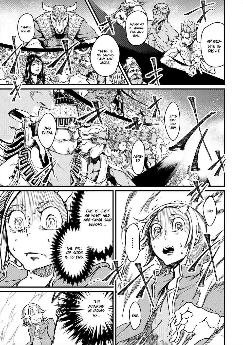 Record of Ragnarok Chapter 1 page 14 - Chapter 1: Gods vs Mankind's Final Struggle