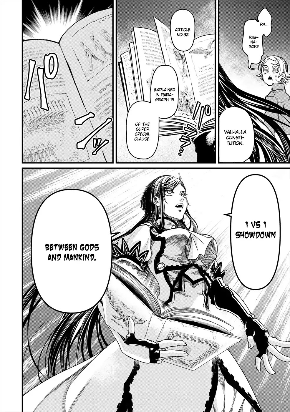 Record of Ragnarok Chapter 1 page 23 - Chapter 1: Gods vs Mankind's Final Struggle
