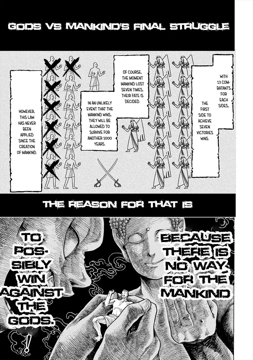 Record of Ragnarok Chapter 1 page 24 - Chapter 1: Gods vs Mankind's Final Struggle
