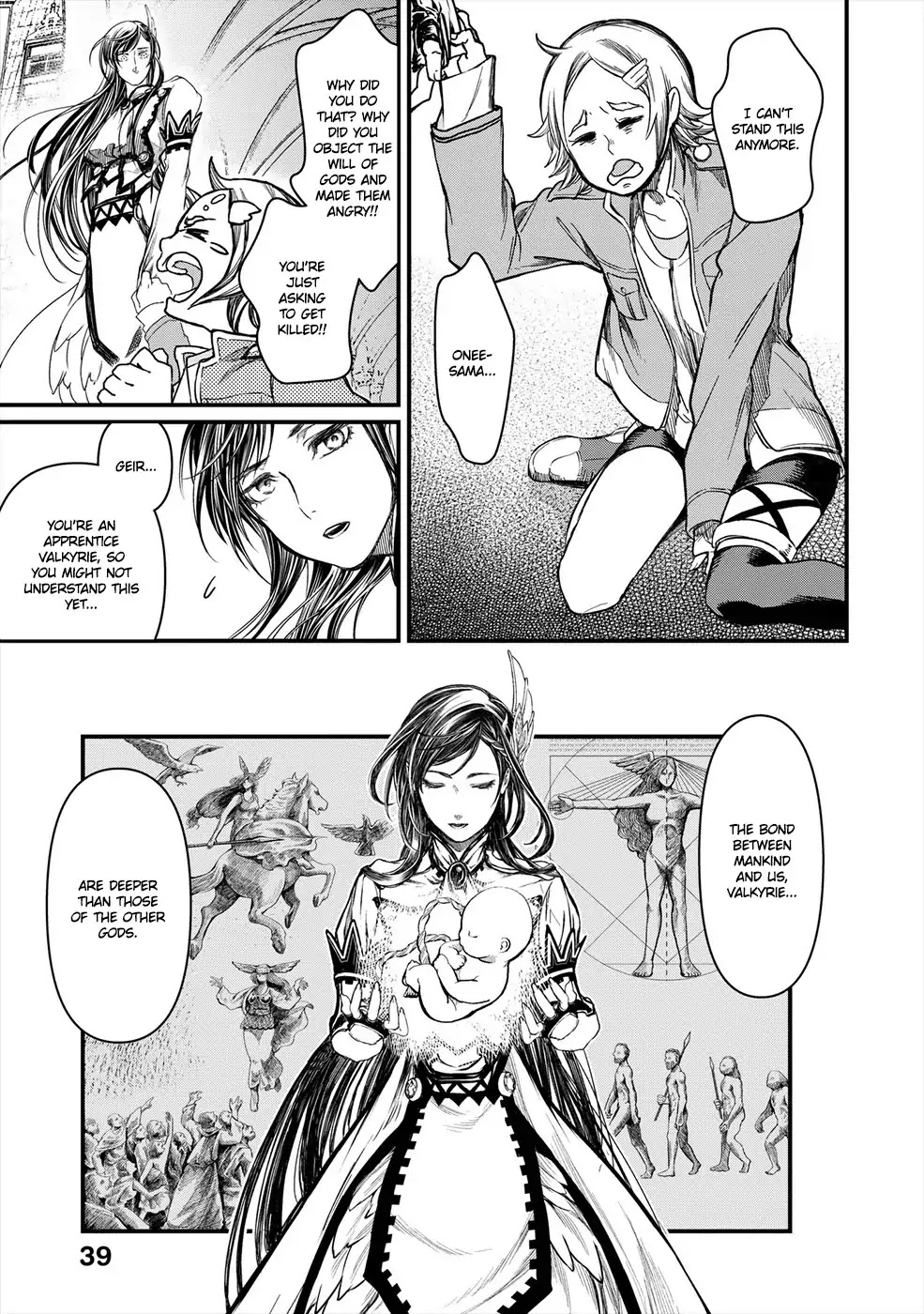 Record of Ragnarok Chapter 1 page 37 - Chapter 1: Gods vs Mankind's Final Struggle