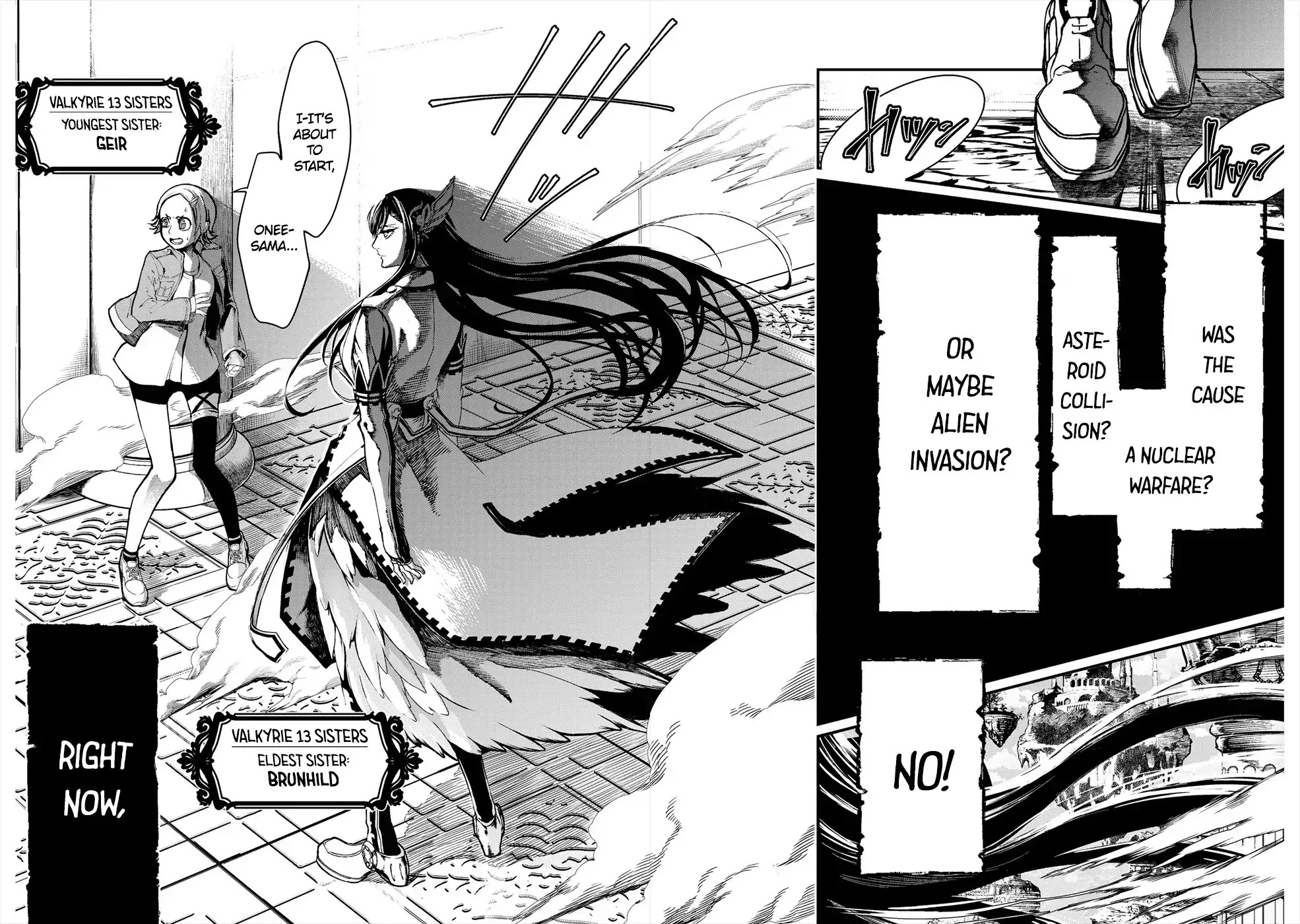 Record of Ragnarok Chapter 1 page 5 - Chapter 1: Gods vs Mankind's Final Struggle