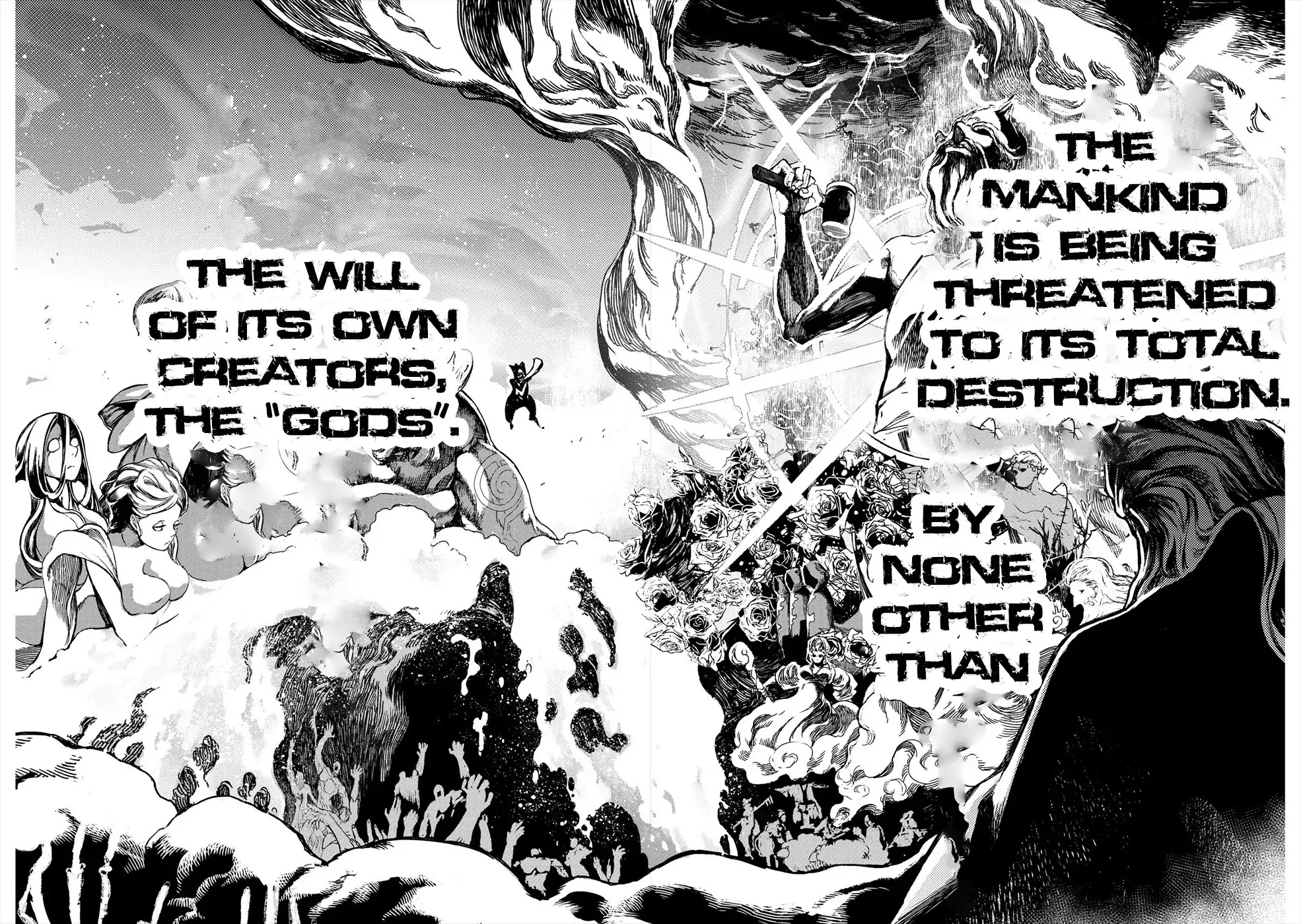 Record of Ragnarok Chapter 1 page 6 - Chapter 1: Gods vs Mankind's Final Struggle