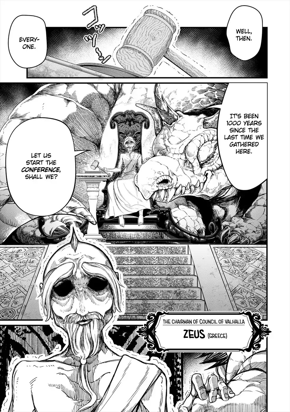 Record of Ragnarok Chapter 1 page 8 - Chapter 1: Gods vs Mankind's Final Struggle