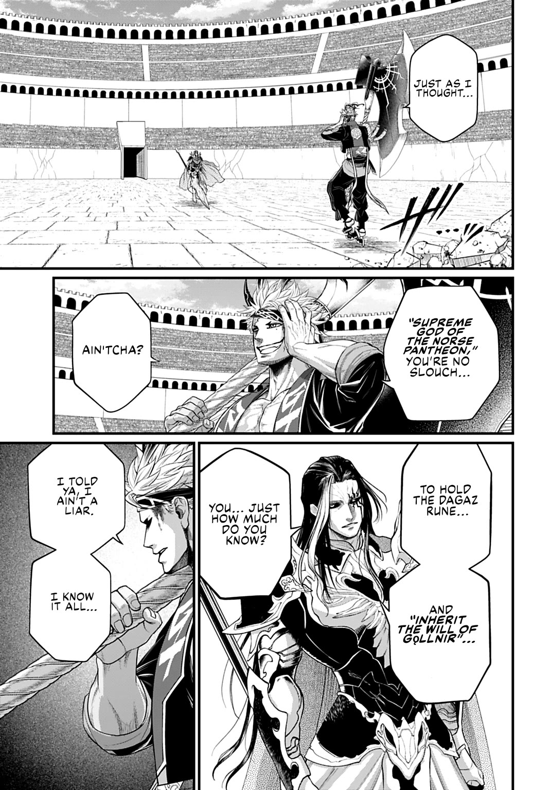 Record of Ragnarok Chapter 110 page 17 - Chapter 110: Gǫllnir