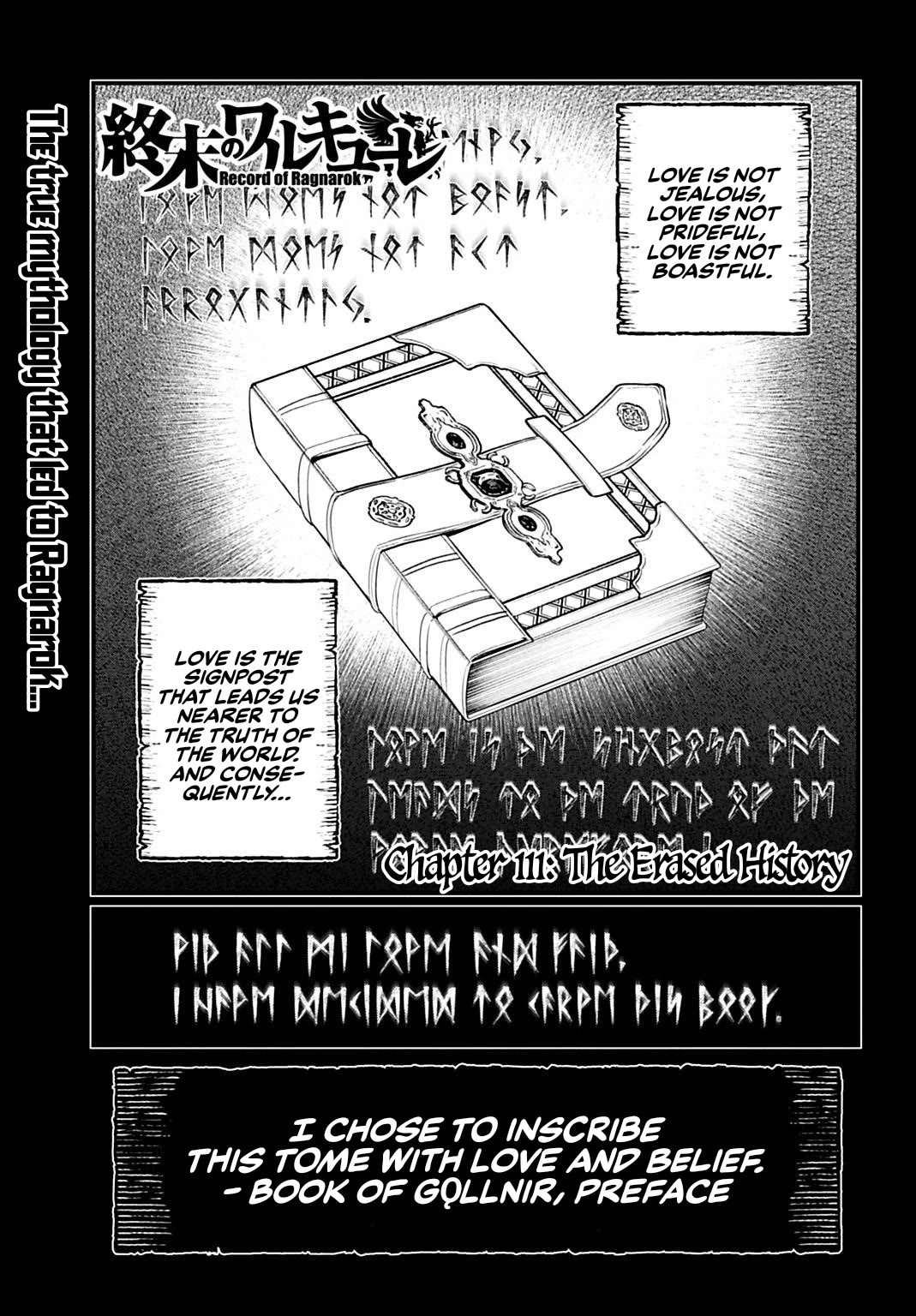 Record of Ragnarok Chapter 111 page 1 - Chapter 111: The Erased History