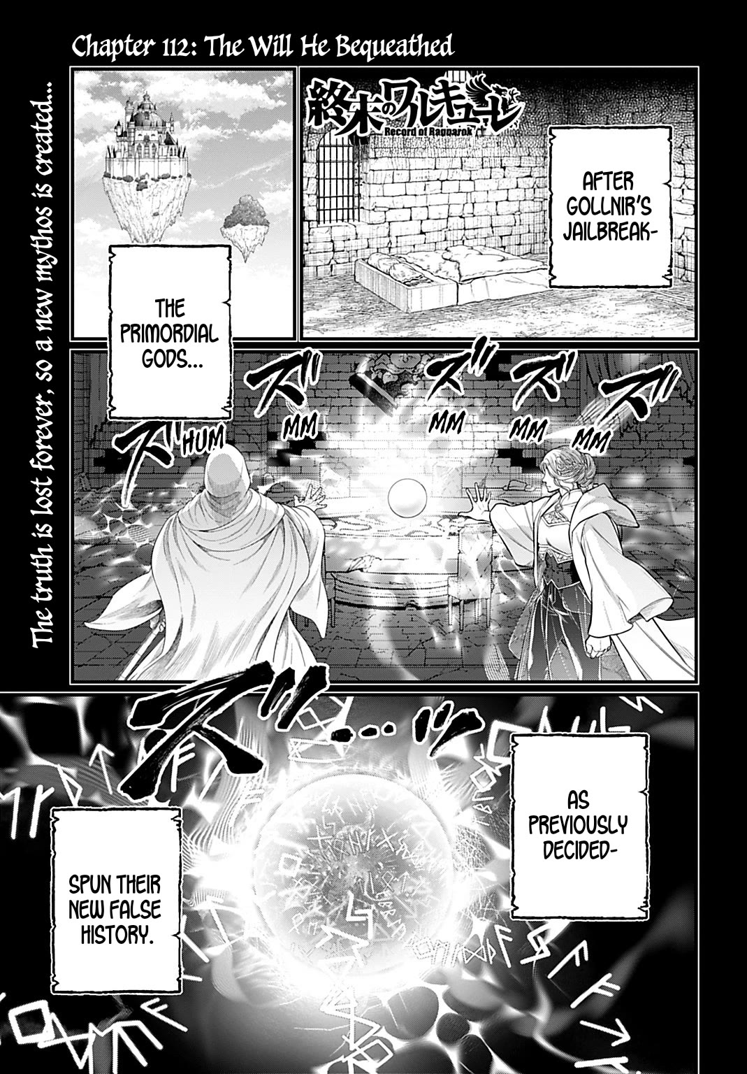 Record of Ragnarok Chapter 112 page 1 - Chapter 112: The Will He Bequeathed