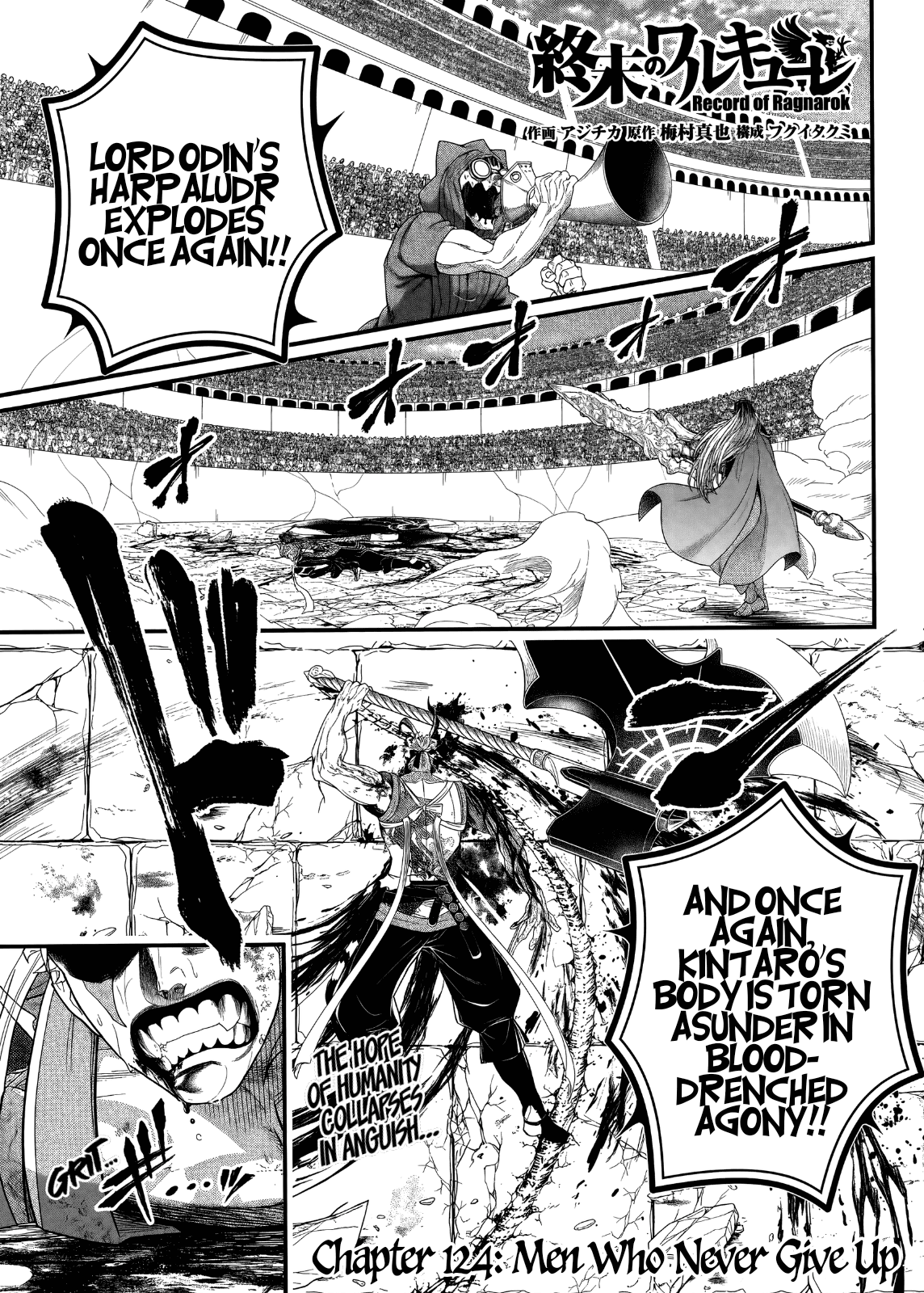 Record of Ragnarok Chapter 124 page 1 - Chapter 124: Man Who Never Give Up