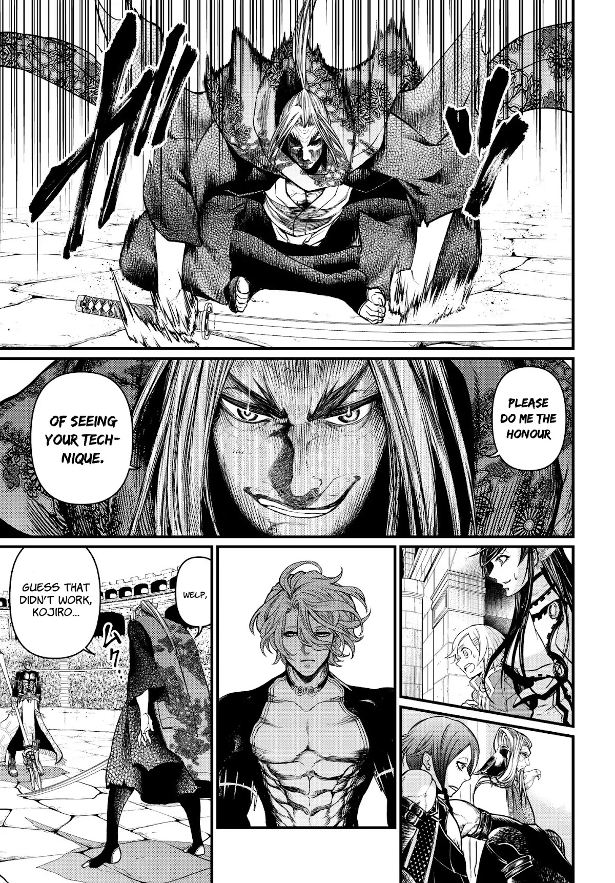 Record of Ragnarok Chapter 17 page 4 - Chapter 17: Secret Technique - Tsubame Gaeshi