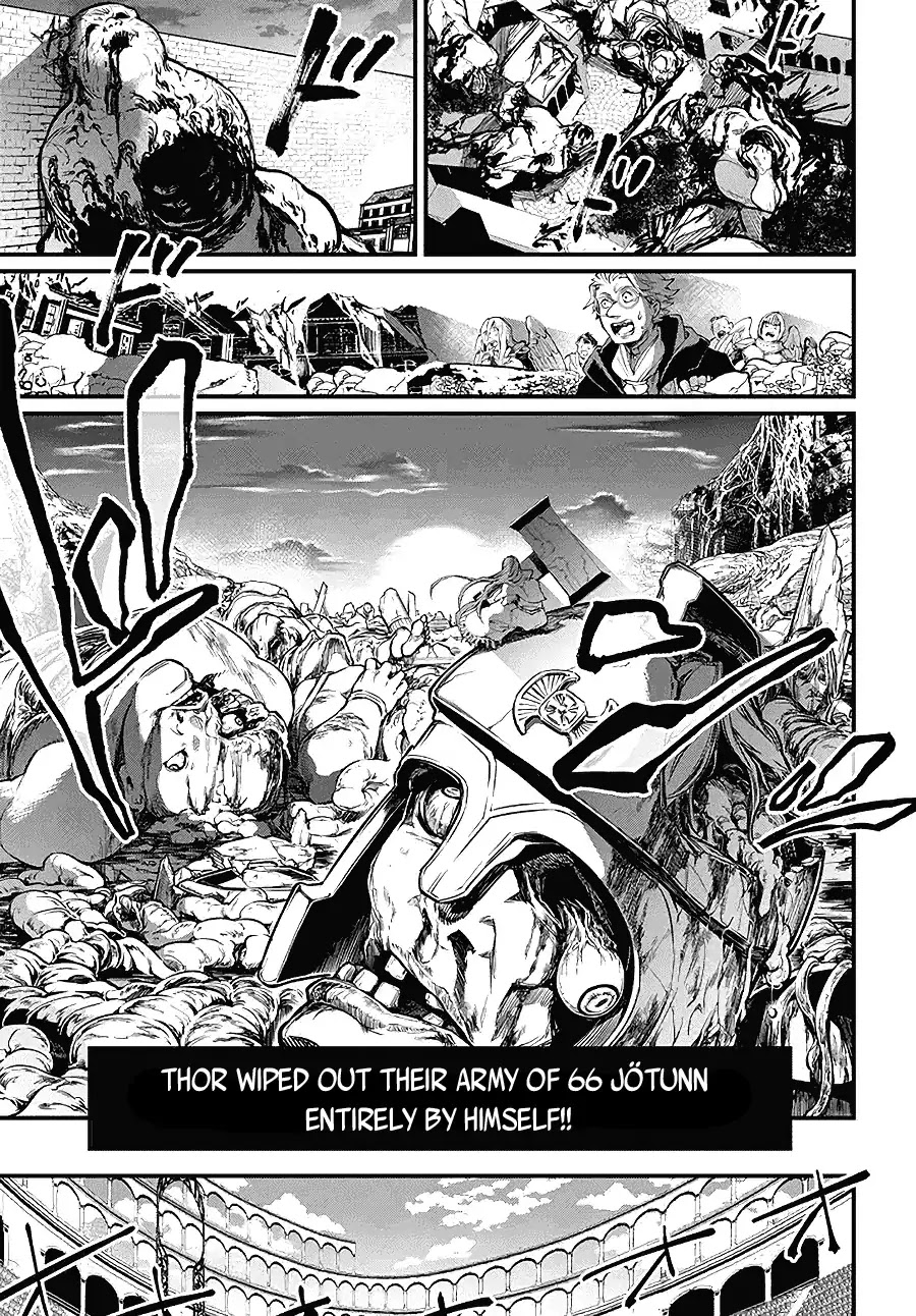 Record of Ragnarok Chapter 2.5 page 18 - Chapter 2.5: The Strongest God vs The Strongest Human (2)