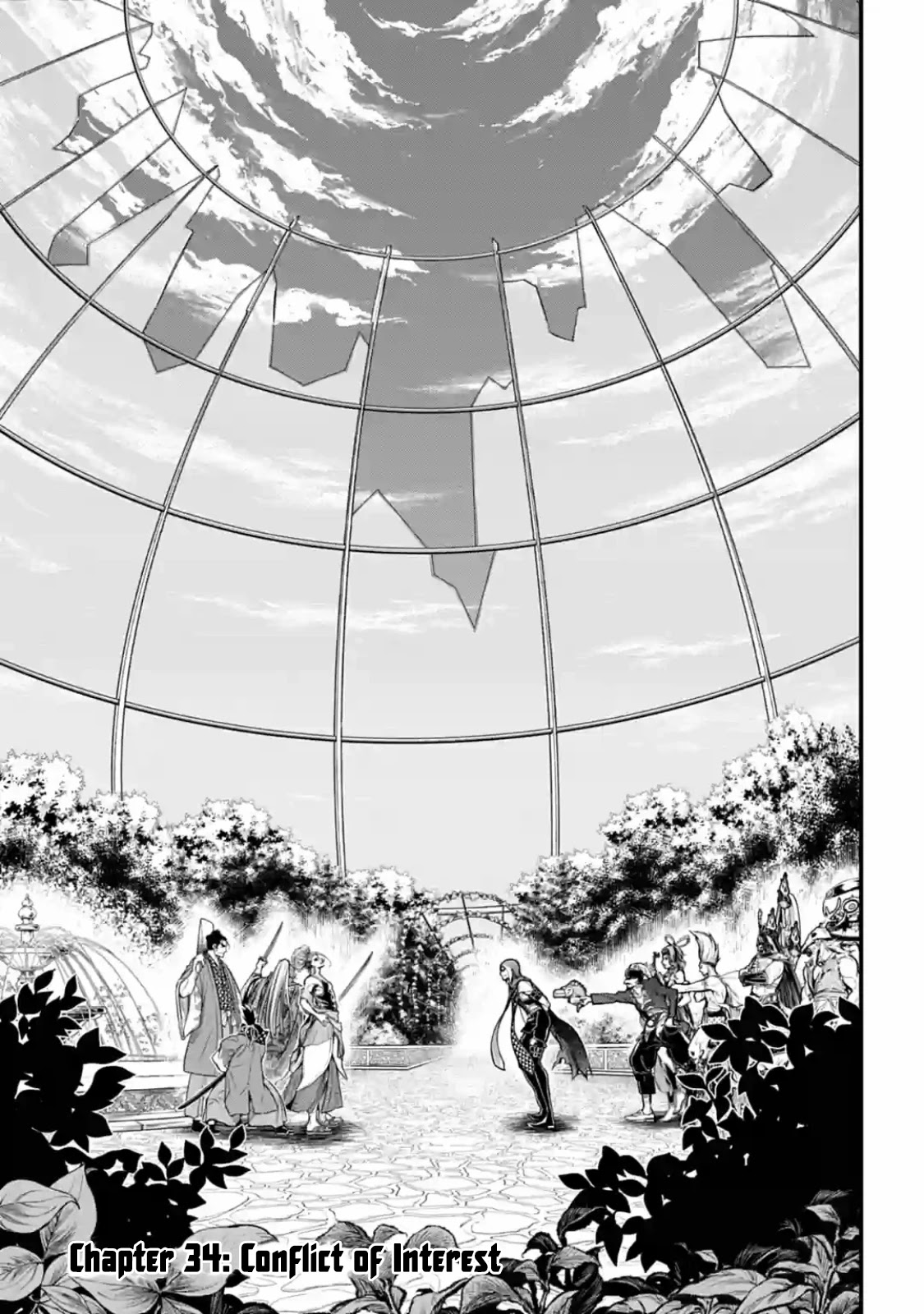 Record of Ragnarok Chapter 34 page 1 - Chapter 34: Conflict of Interest (LQ)