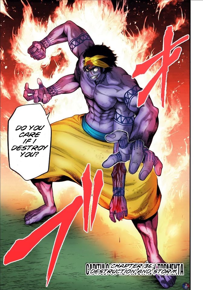 Record of Ragnarok Chapter 36 page 3 - Chapter 36: Chapter 36: Destruction and Storm
