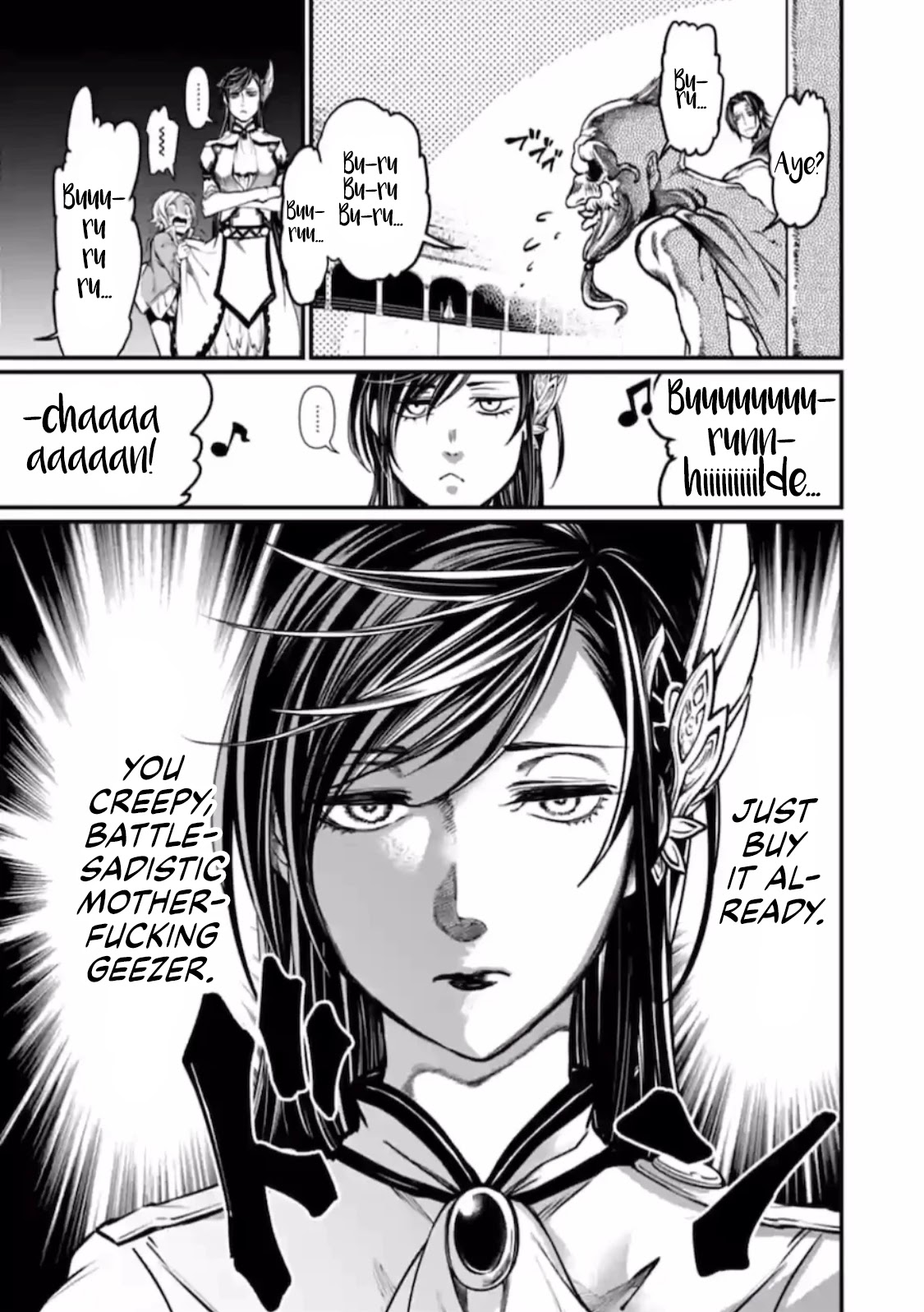 Record of Ragnarok Chapter 37.5 page 10 - Chapter 37.5: Comic Zenon Issue 12 "God vs. Man Fighters List Tenugui" Promo