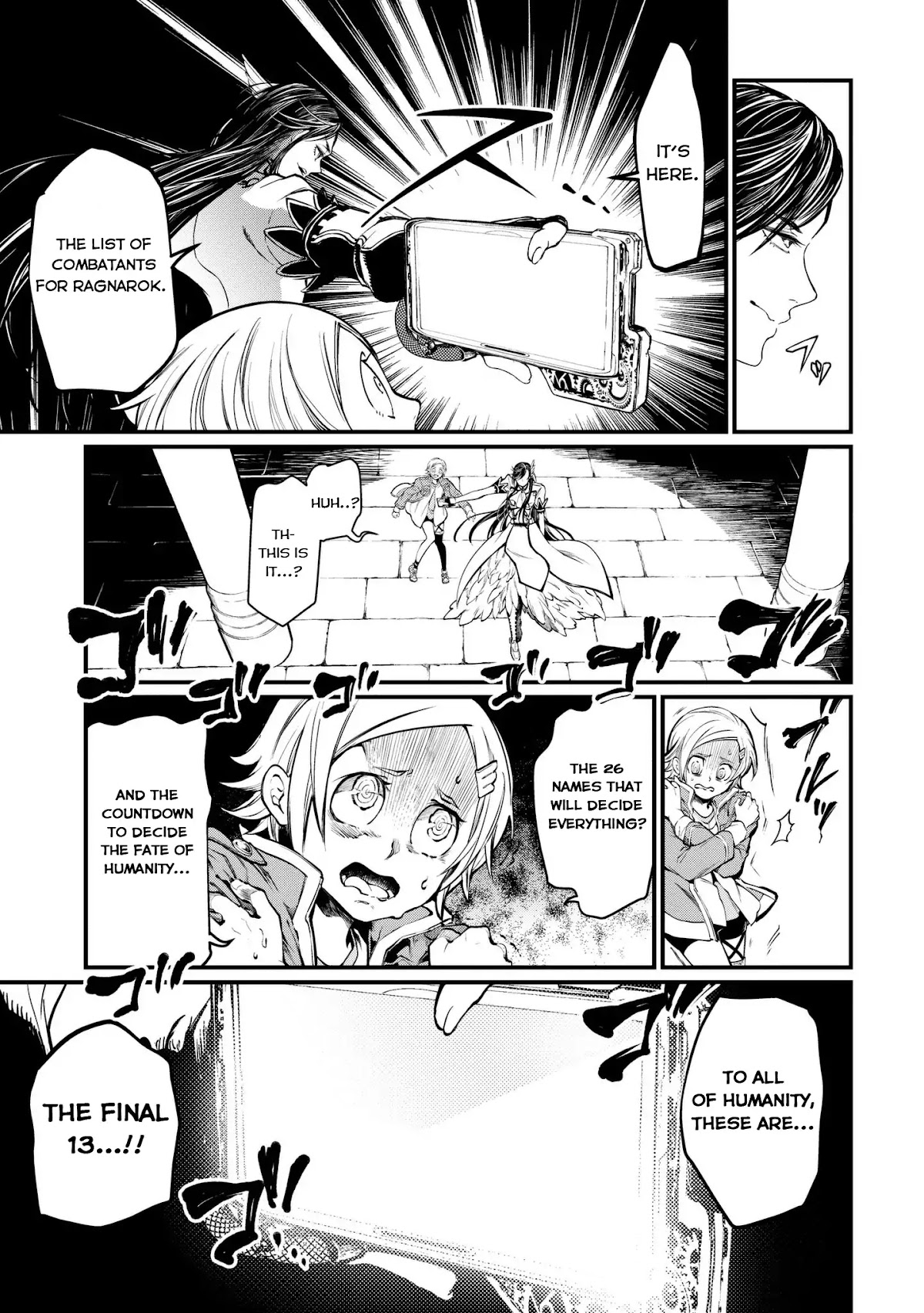 Record of Ragnarok Chapter 4 page 27 - Chapter 4: 13 Gods, 13 Mortals.