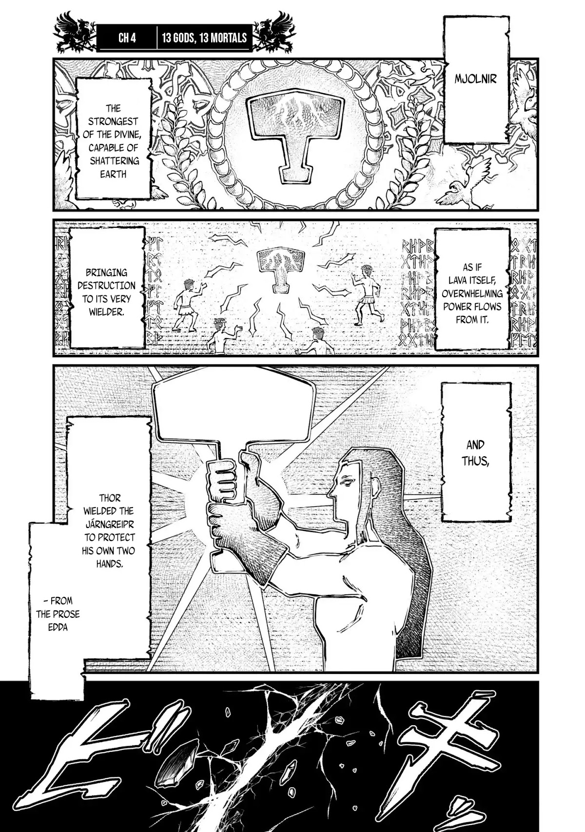 Record of Ragnarok Chapter 4 page 3 - Chapter 4: 13 Gods, 13 Mortals.