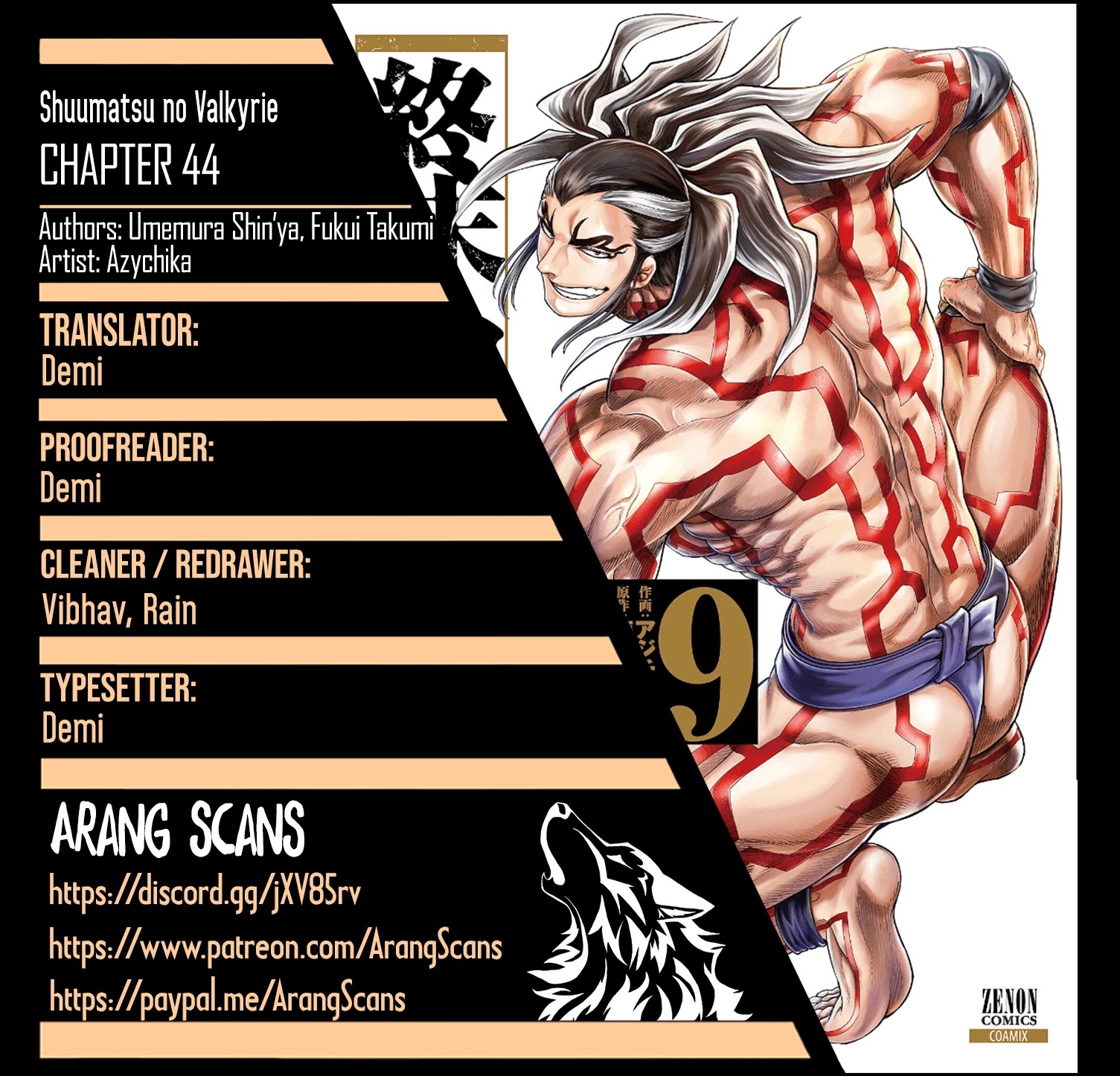 Record of Ragnarok Chapter 44 page 1 - Chapter 44: Zero