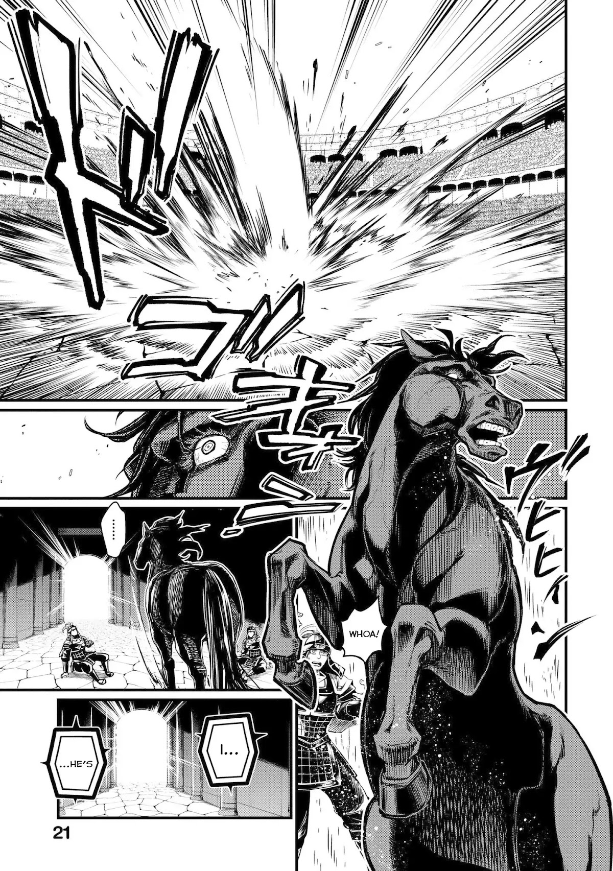 Record of Ragnarok Chapter 5 page 21 - Chapter 5: Killer Blow