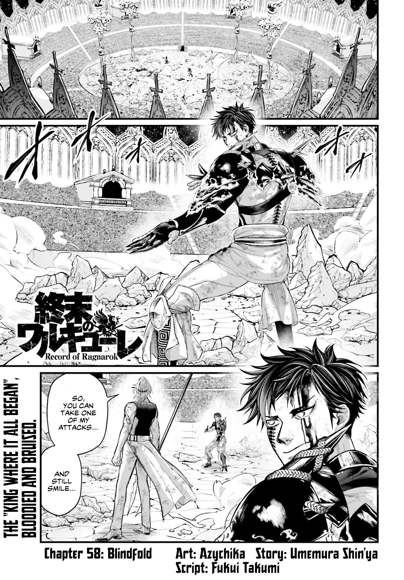 Record of Ragnarok Chapter 58 page 2 - Chapter 58