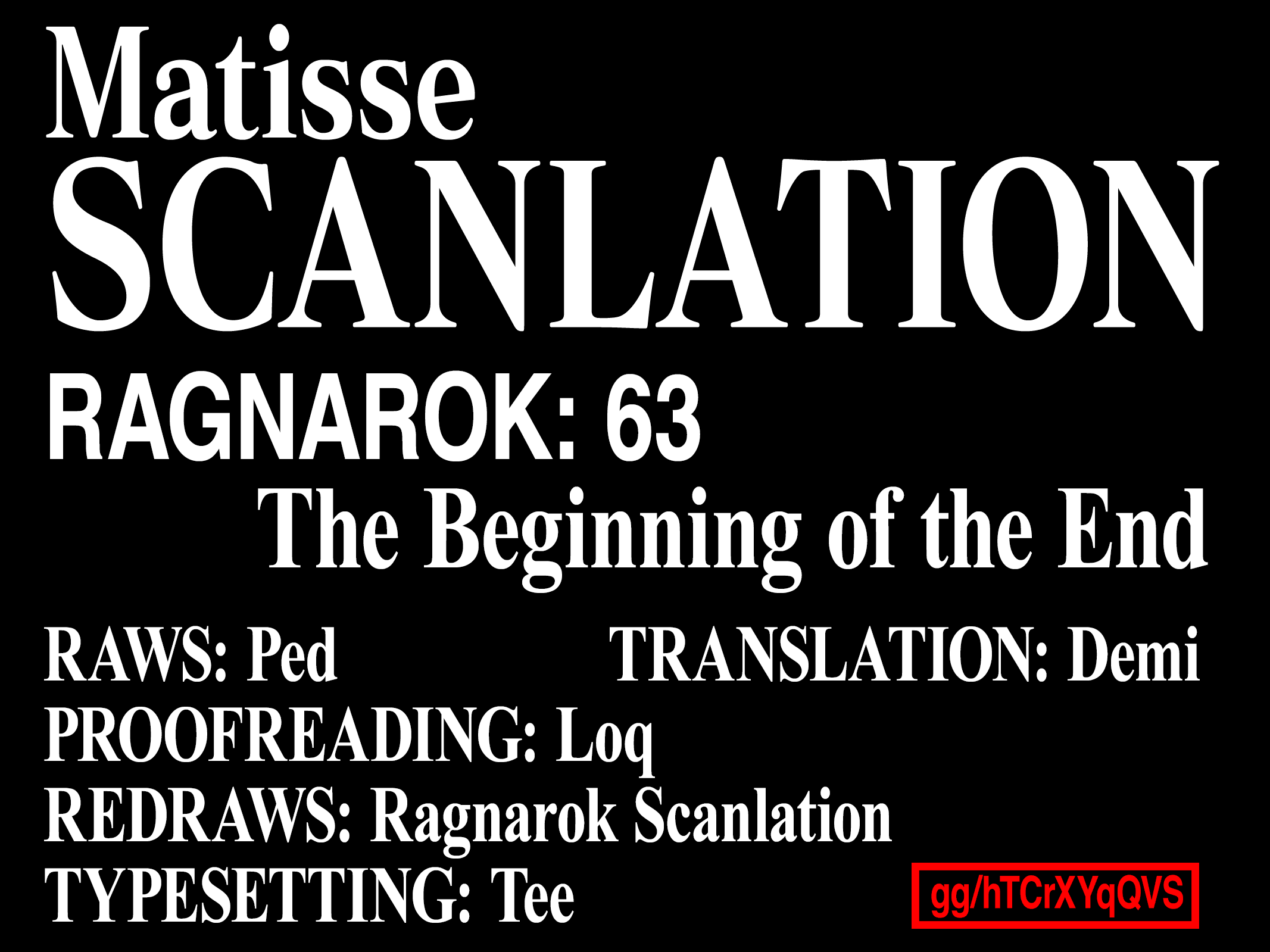Record of Ragnarok Chapter 63 page 33 - Chapter 63: The Beginning of the End