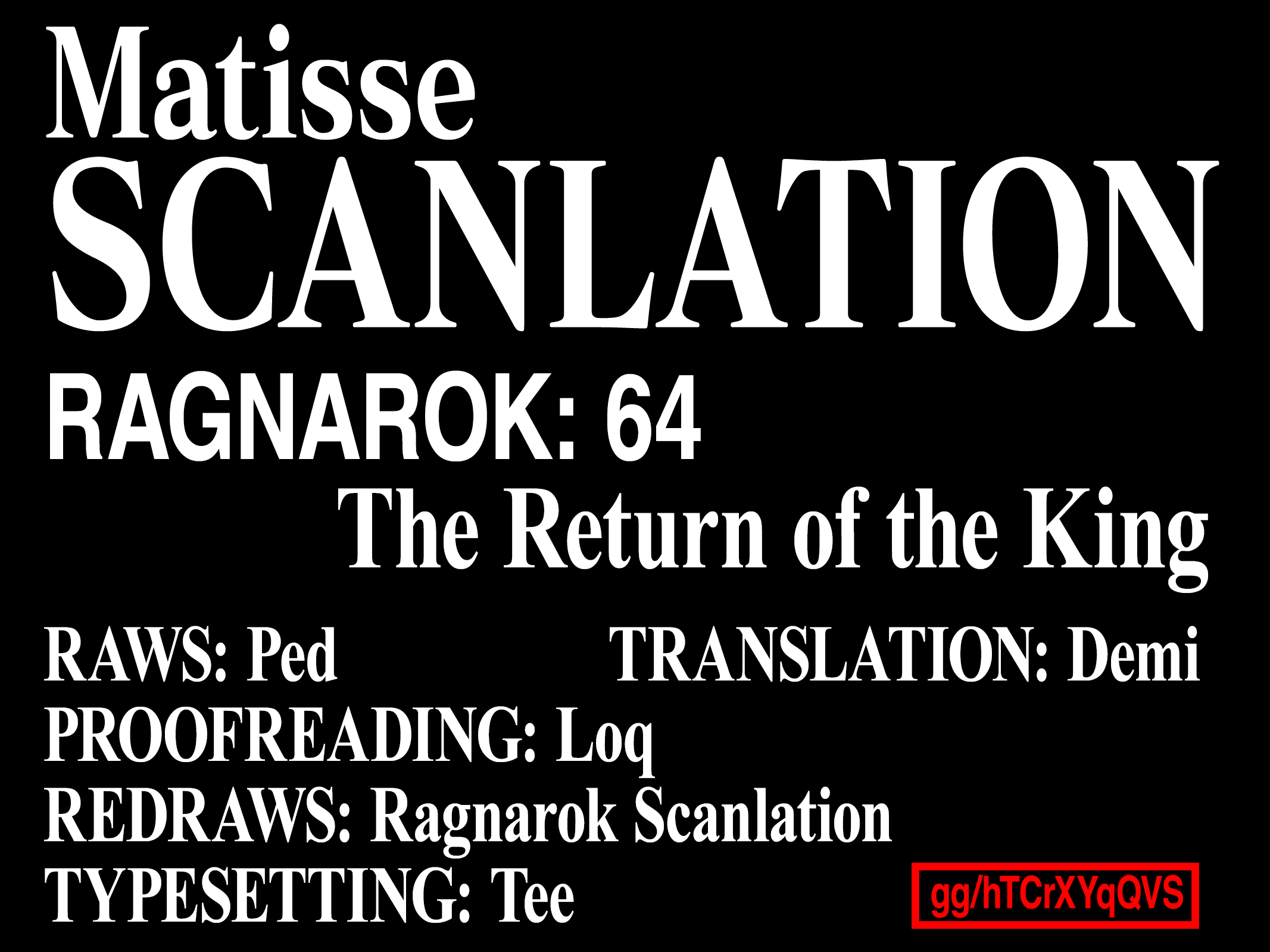 Record of Ragnarok Chapter 64 page 39 - Chapter 64: The Return of the King
