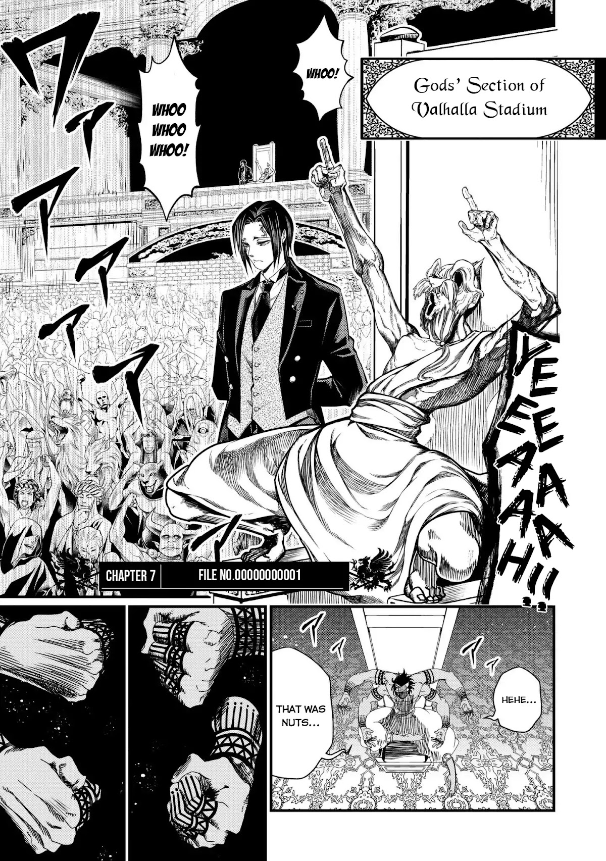 Record of Ragnarok Chapter 7 page 2 - Chapter 7: File No.00000000001