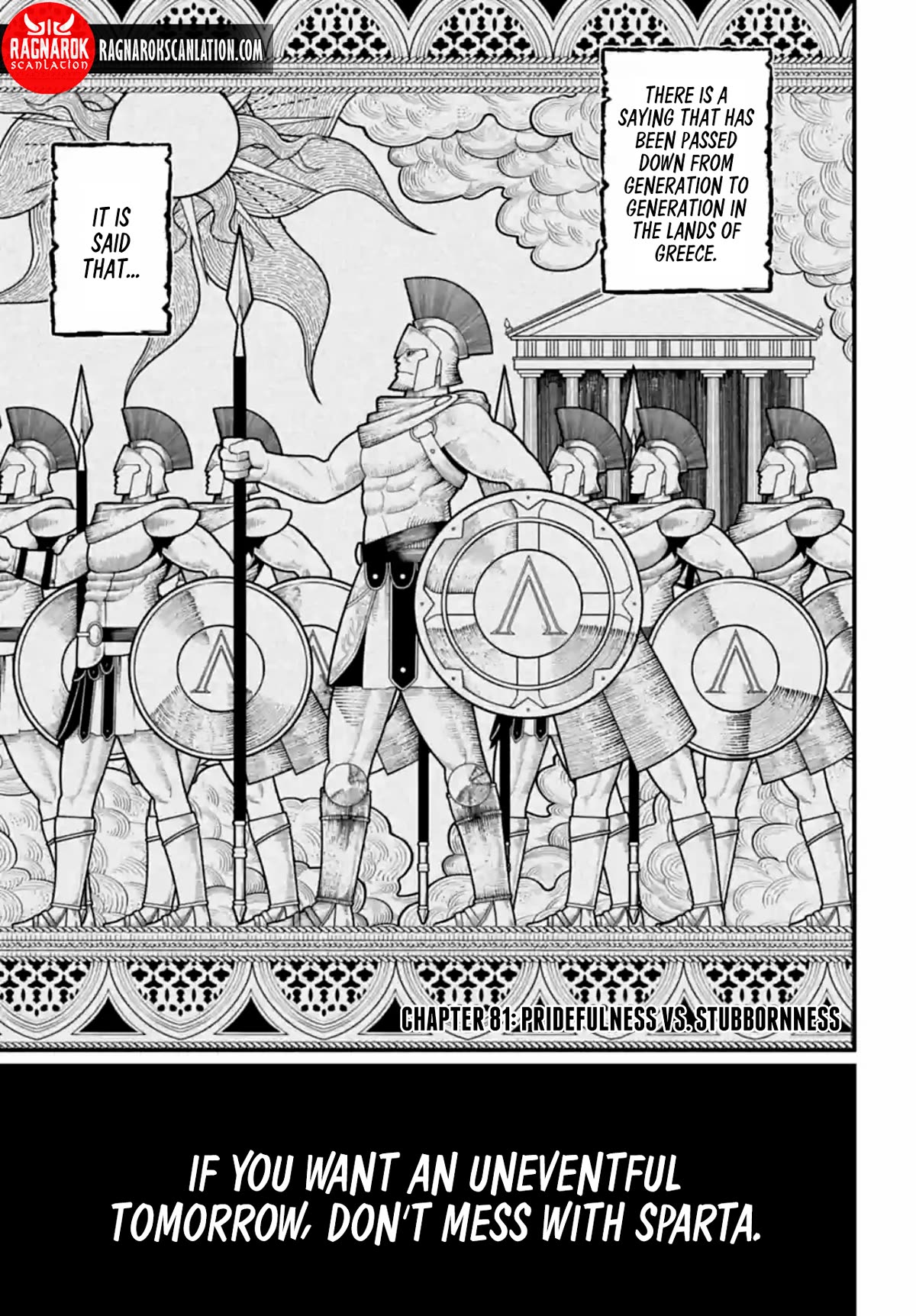 Record of Ragnarok Chapter 81 page 3 - Chapter 81: Pridefulness vs. Stubbornness