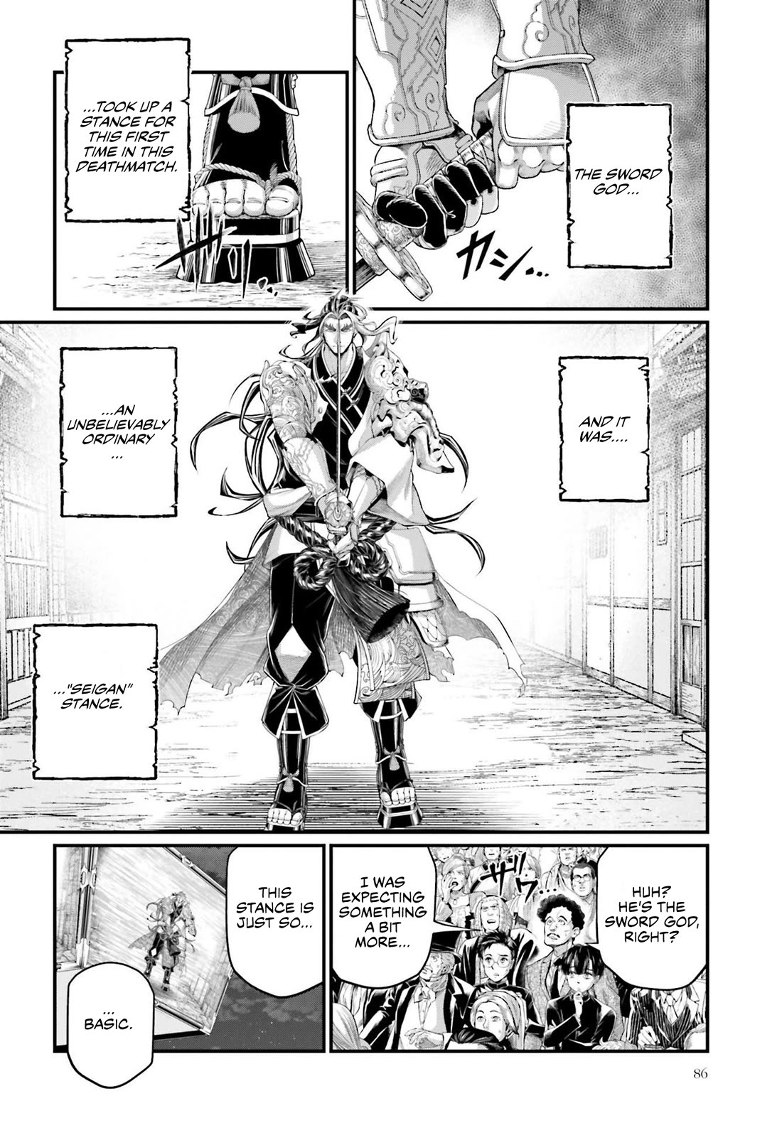 Record of Ragnarok Chapter 87 page 37 - Chapter 87: Ame-no-murakumo no Tsurugi
