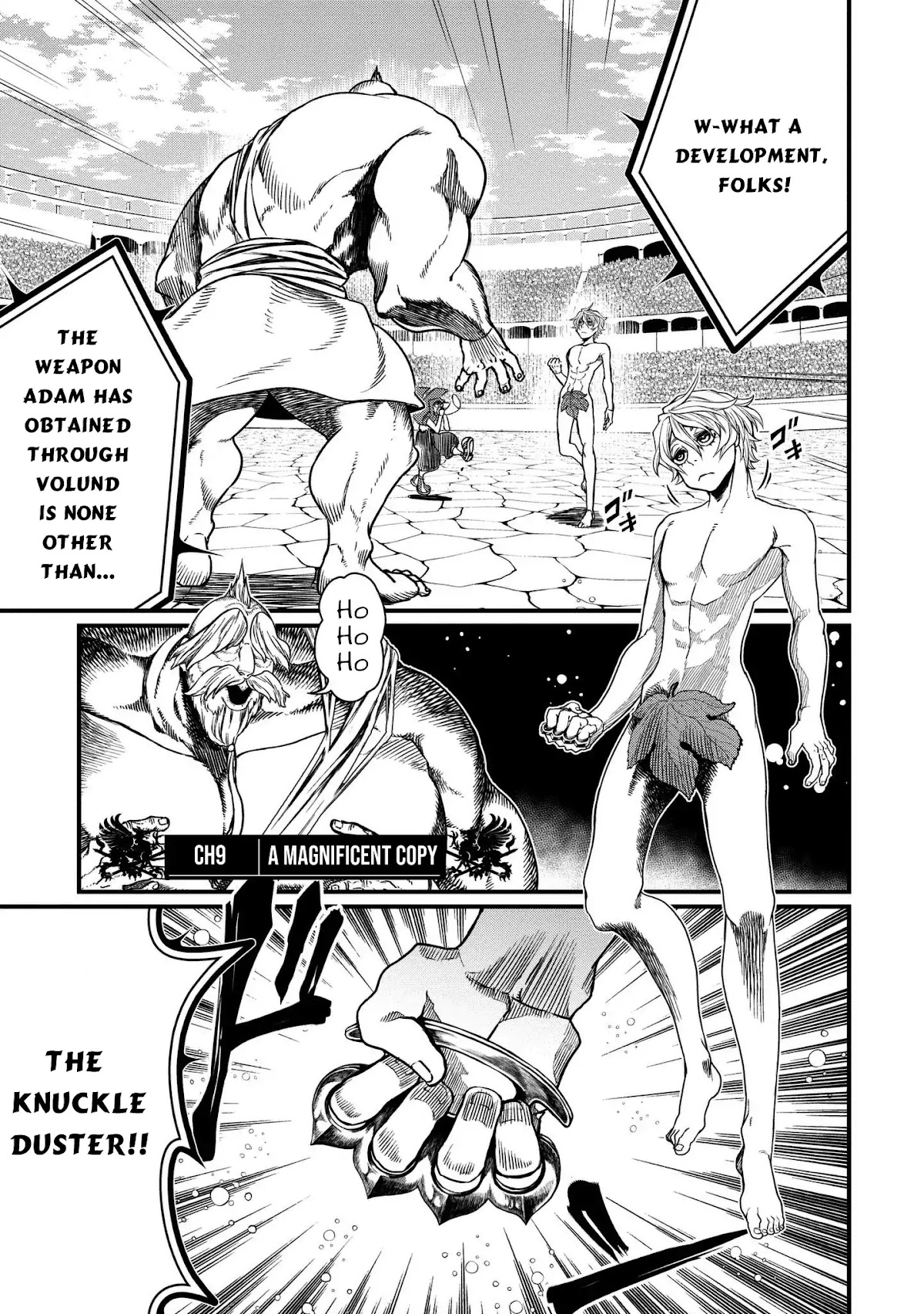 Record of Ragnarok Chapter 9 page 3 - Chapter 9: A Magnificent Copy